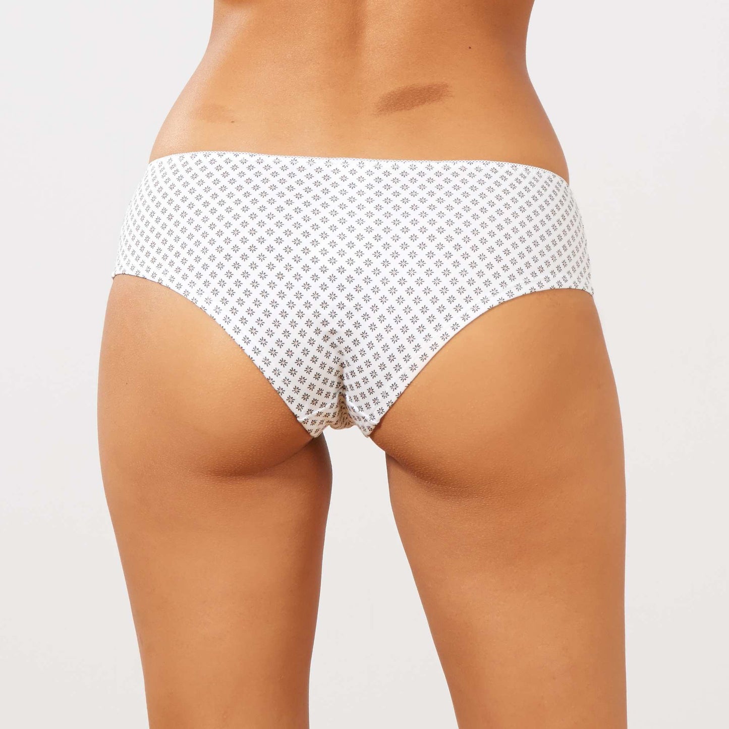 Lot de 3 shorties co-con us kaki/blanc