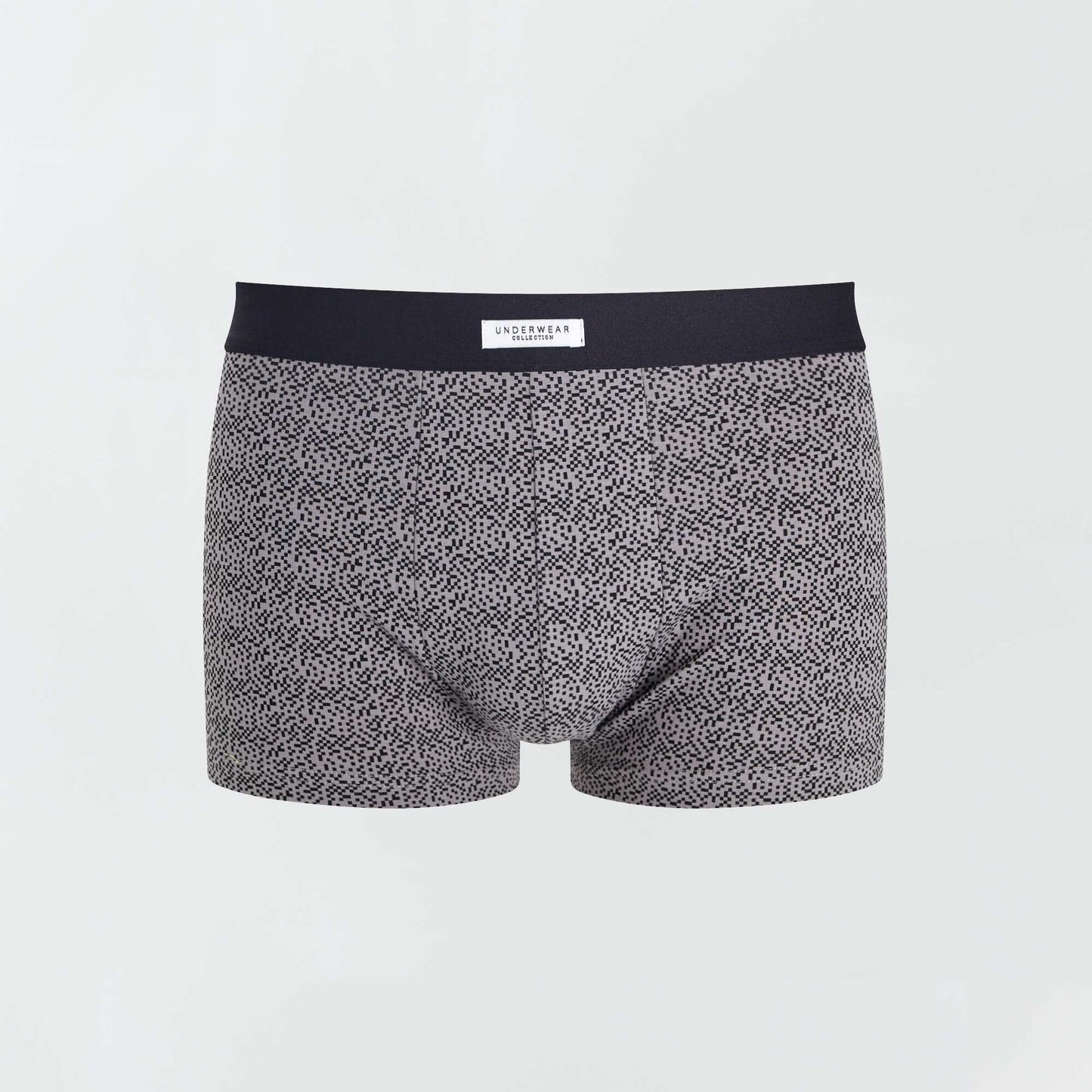 Lot 3 boxers stretch Noir /gris