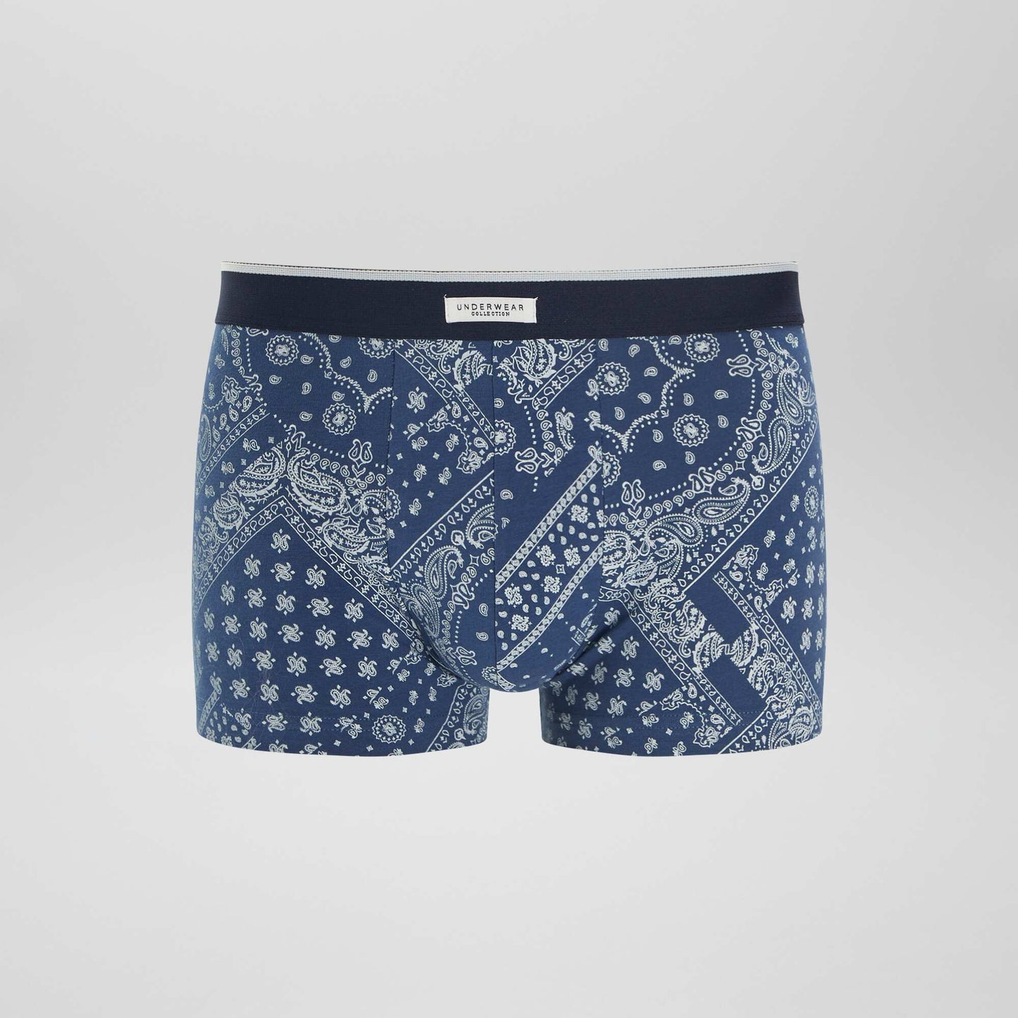 Lot 3 boxers stretch Bleu/rose