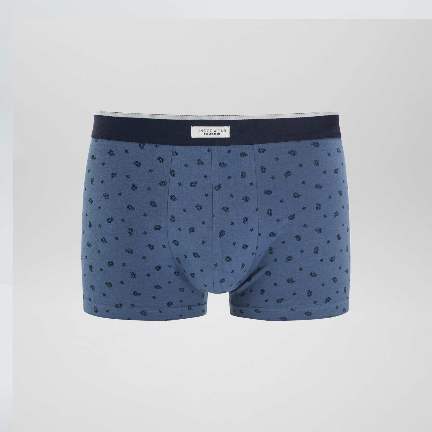 Lot 3 boxers stretch Bleu/rose