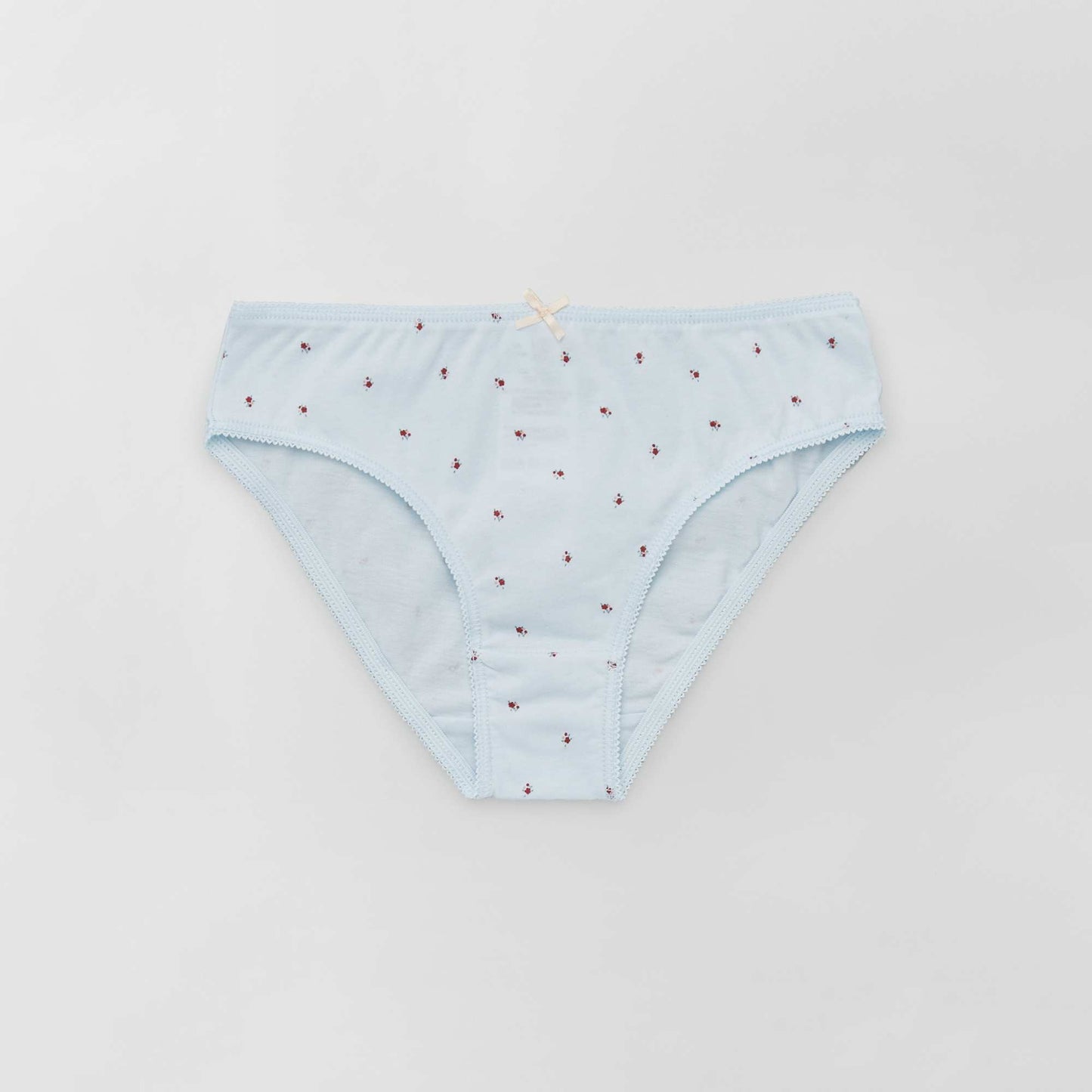 Culottes en jersey avec n ud fantaisie - Lot de 4 BLEU