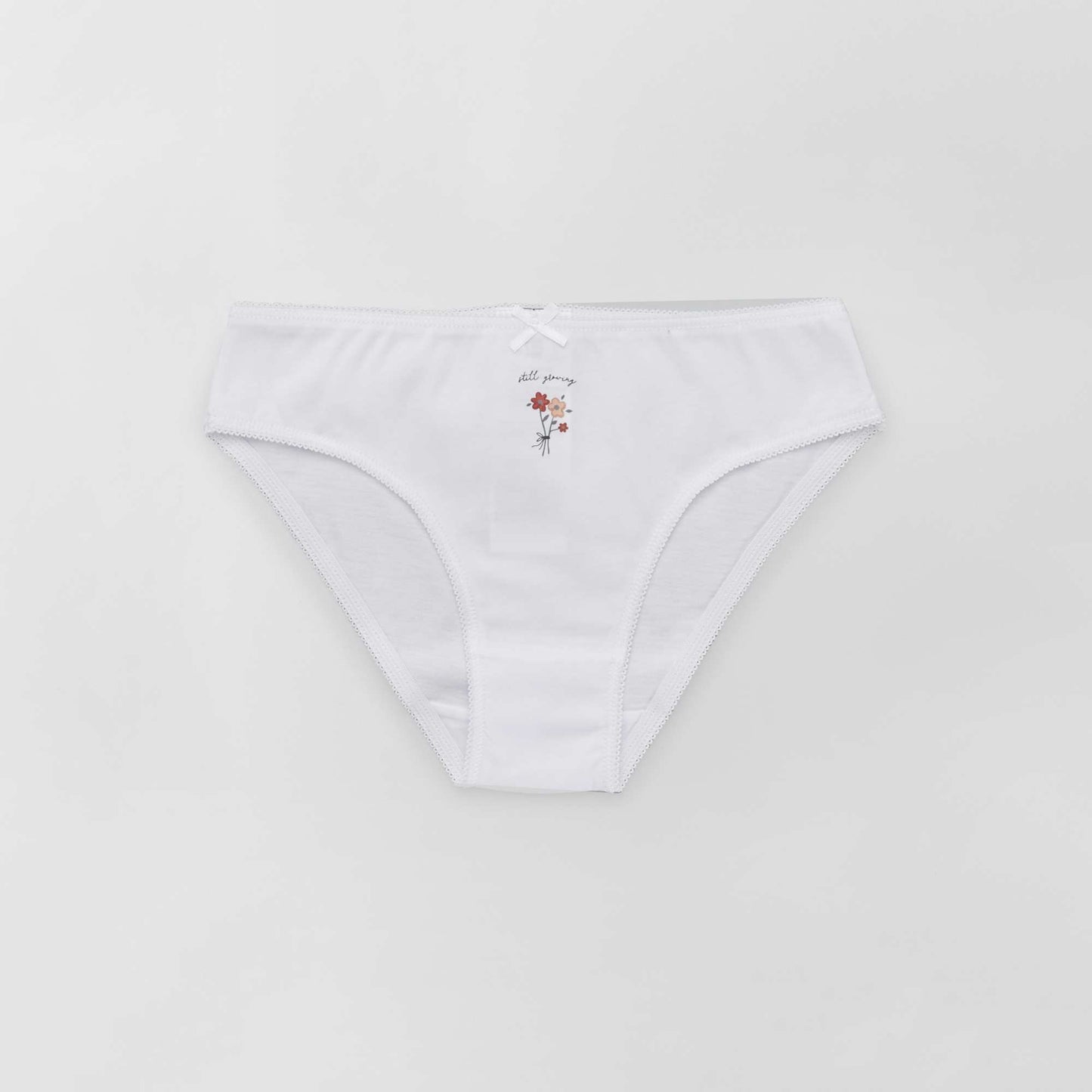 Culottes en jersey avec n ud fantaisie - Lot de 4 BLEU