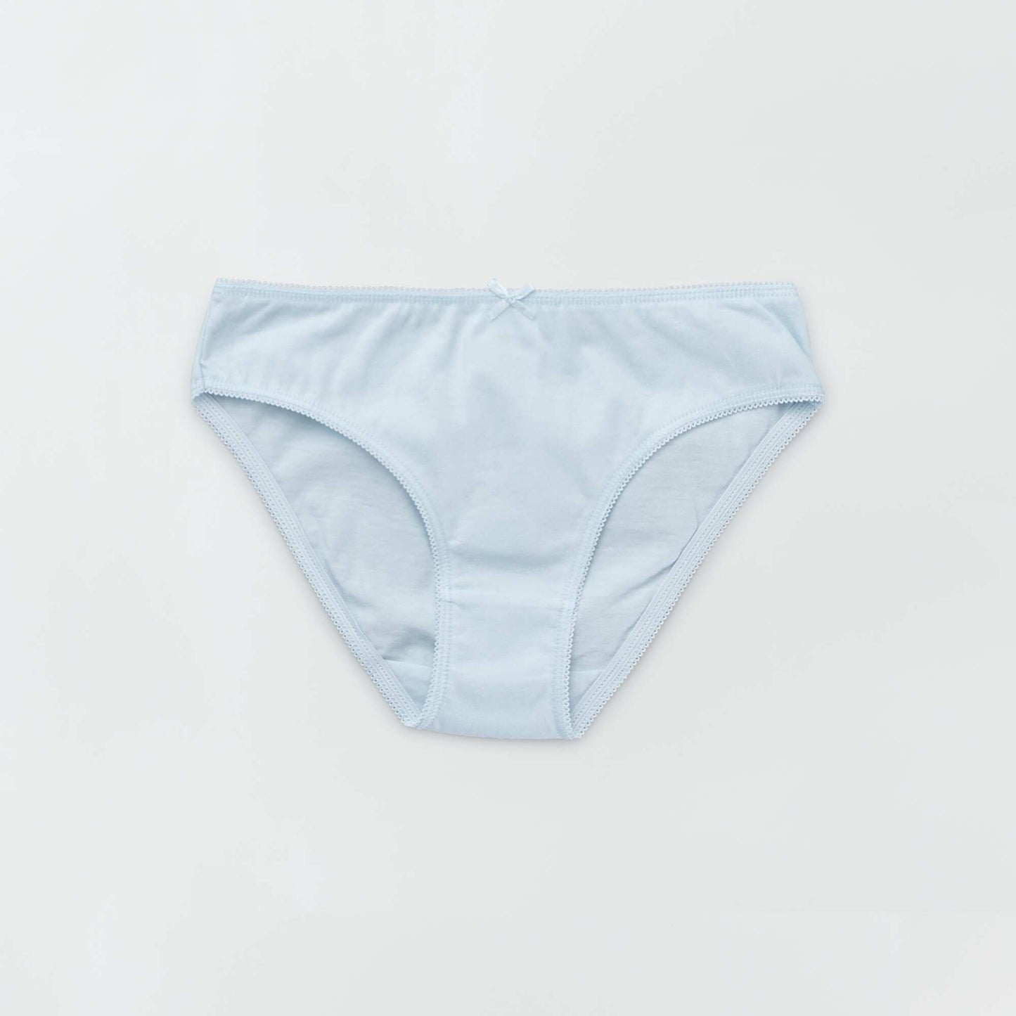 Culottes en jersey avec n ud fantaisie - Lot de 4 Blanc/vert