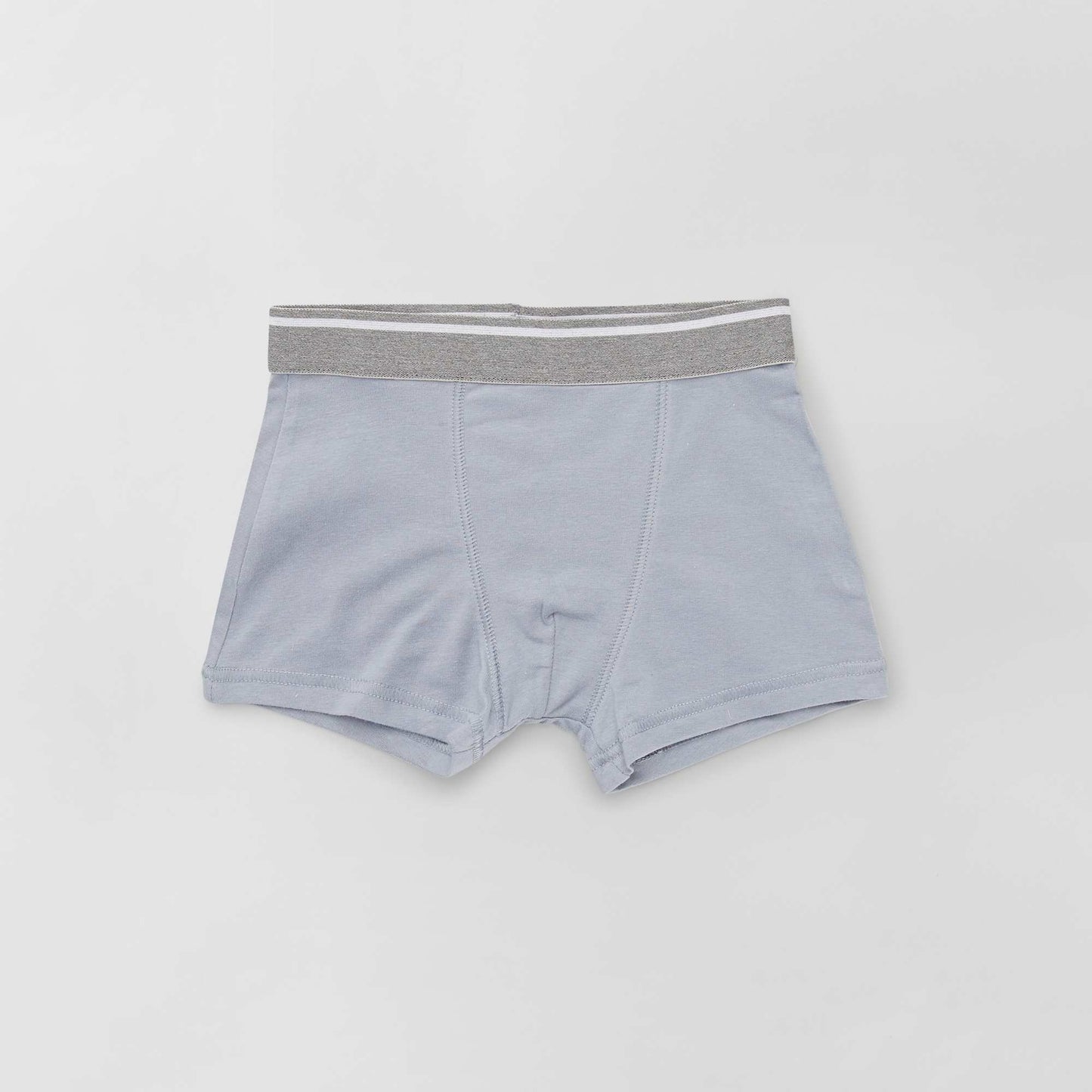 Lot de 3 boxers gris/blanc