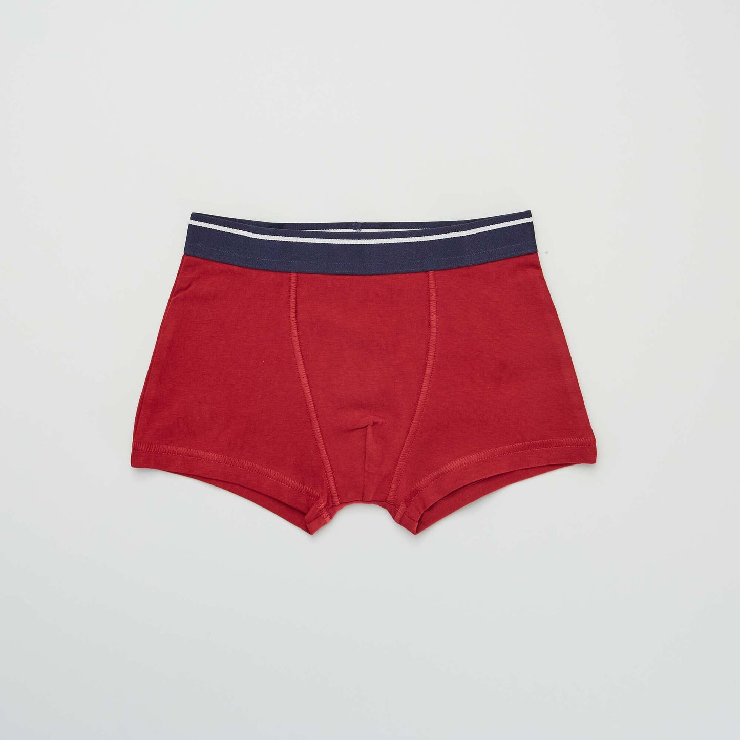 Lot de 3 boxers Gris/blanc/rouge
