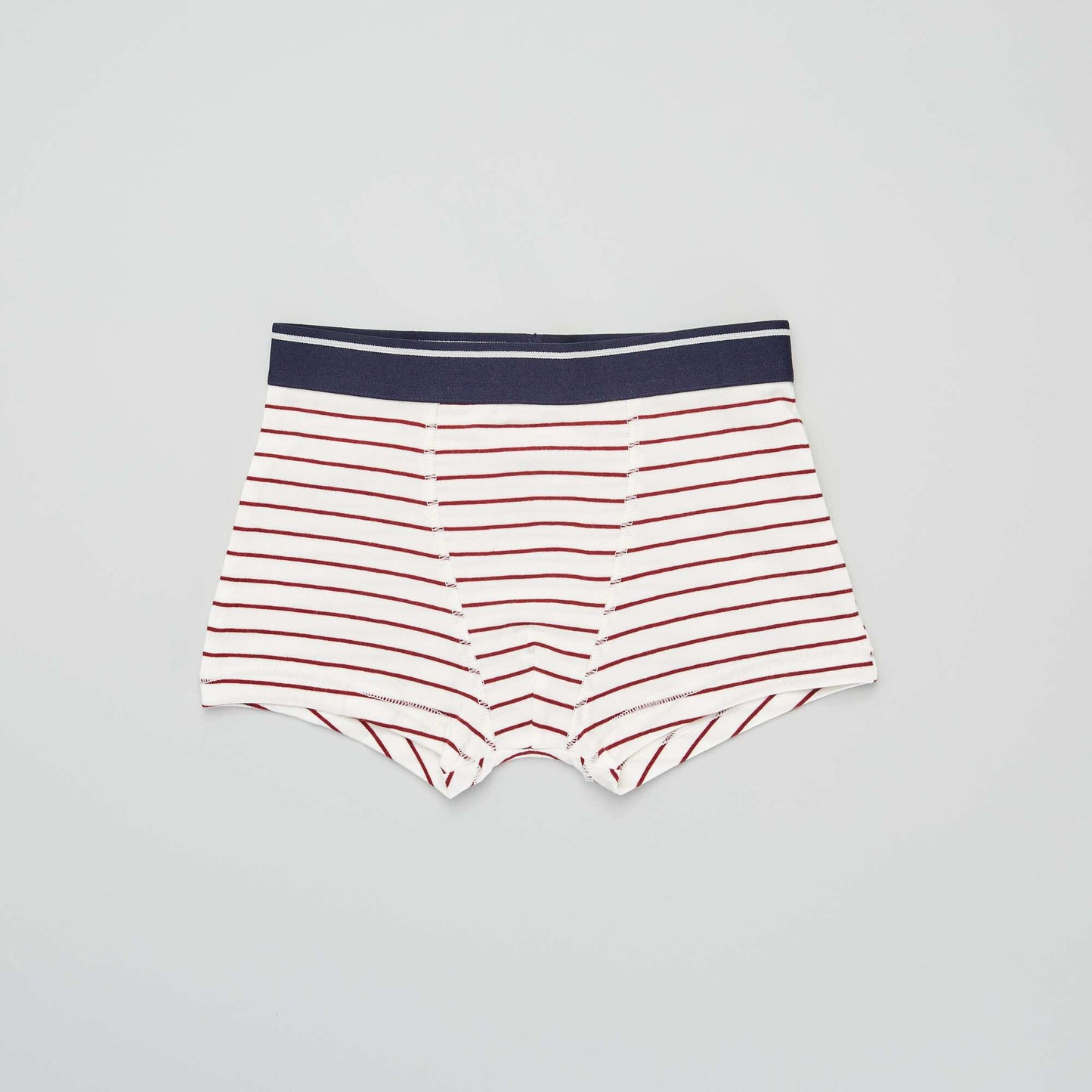 Lot de 3 boxers Gris/blanc/rouge
