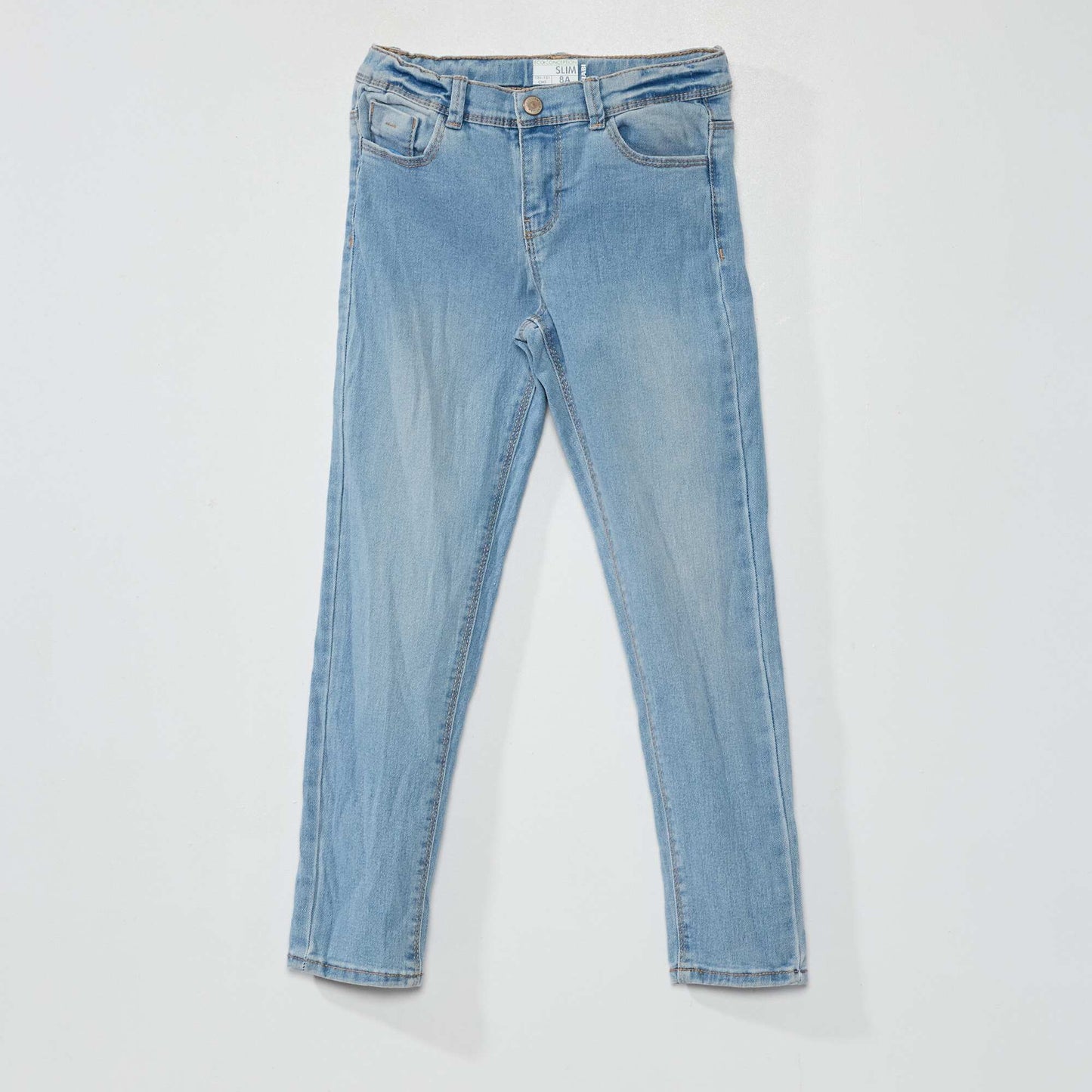 Jean slim taille ajustable Triple stone