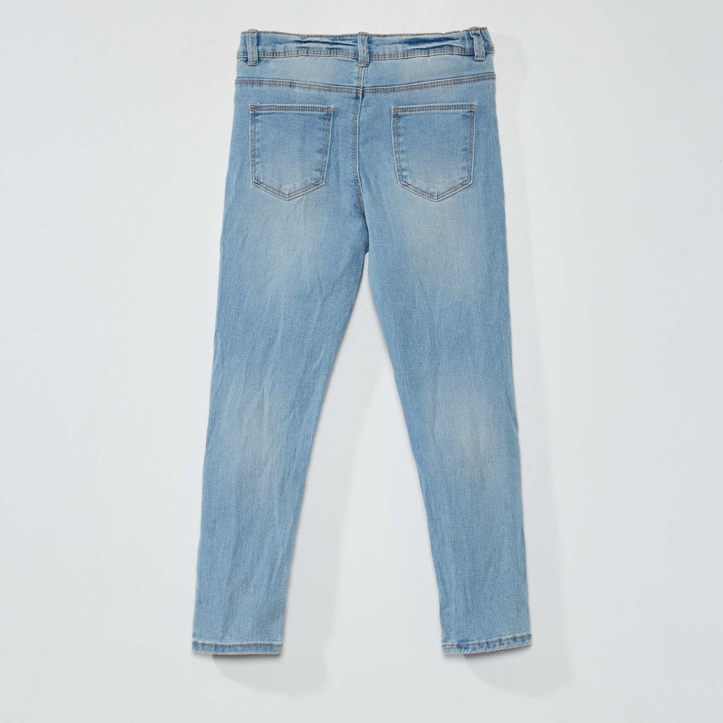 Jean slim taille ajustable Triple stone