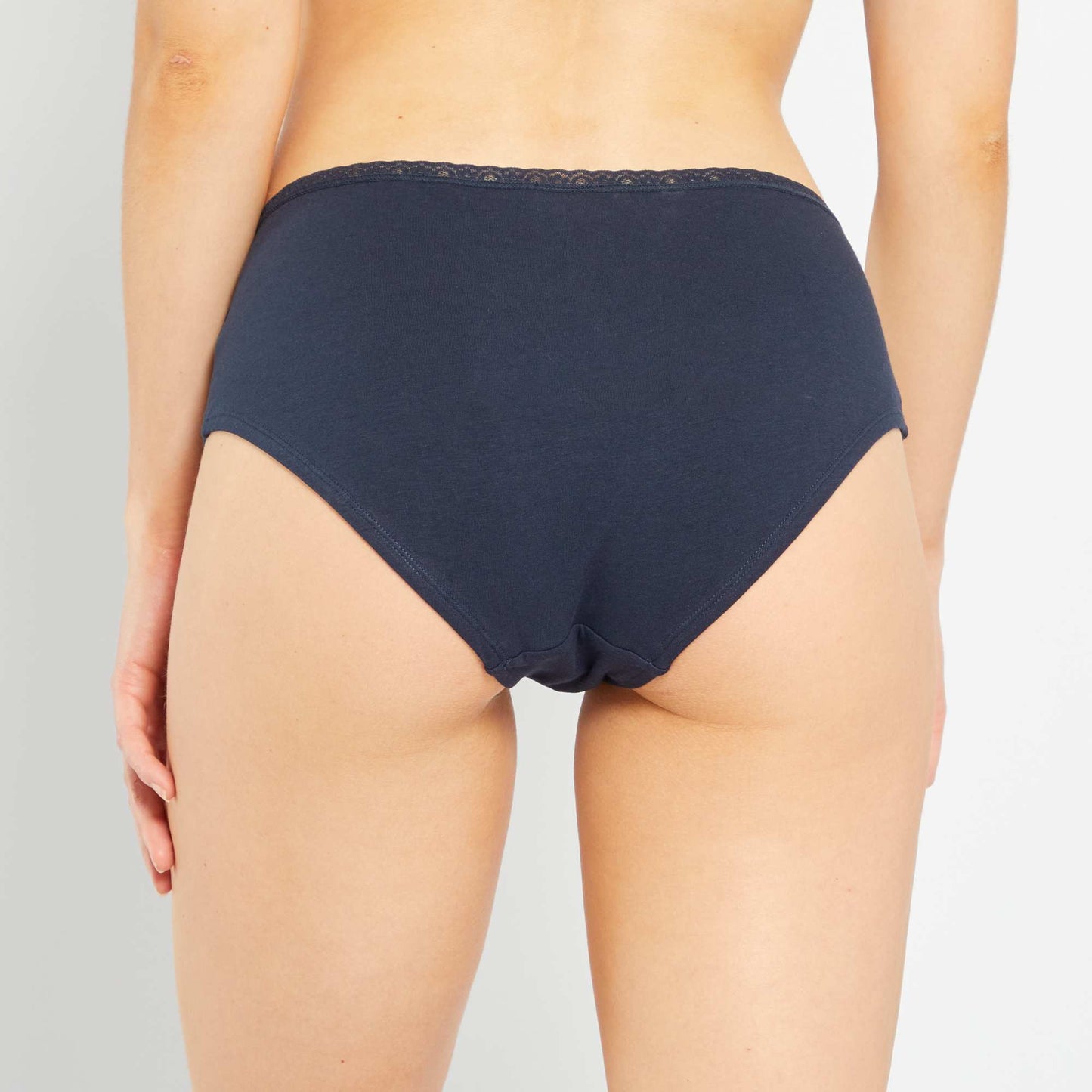 Lot de 3 shorties maternit blanc/gris/marine