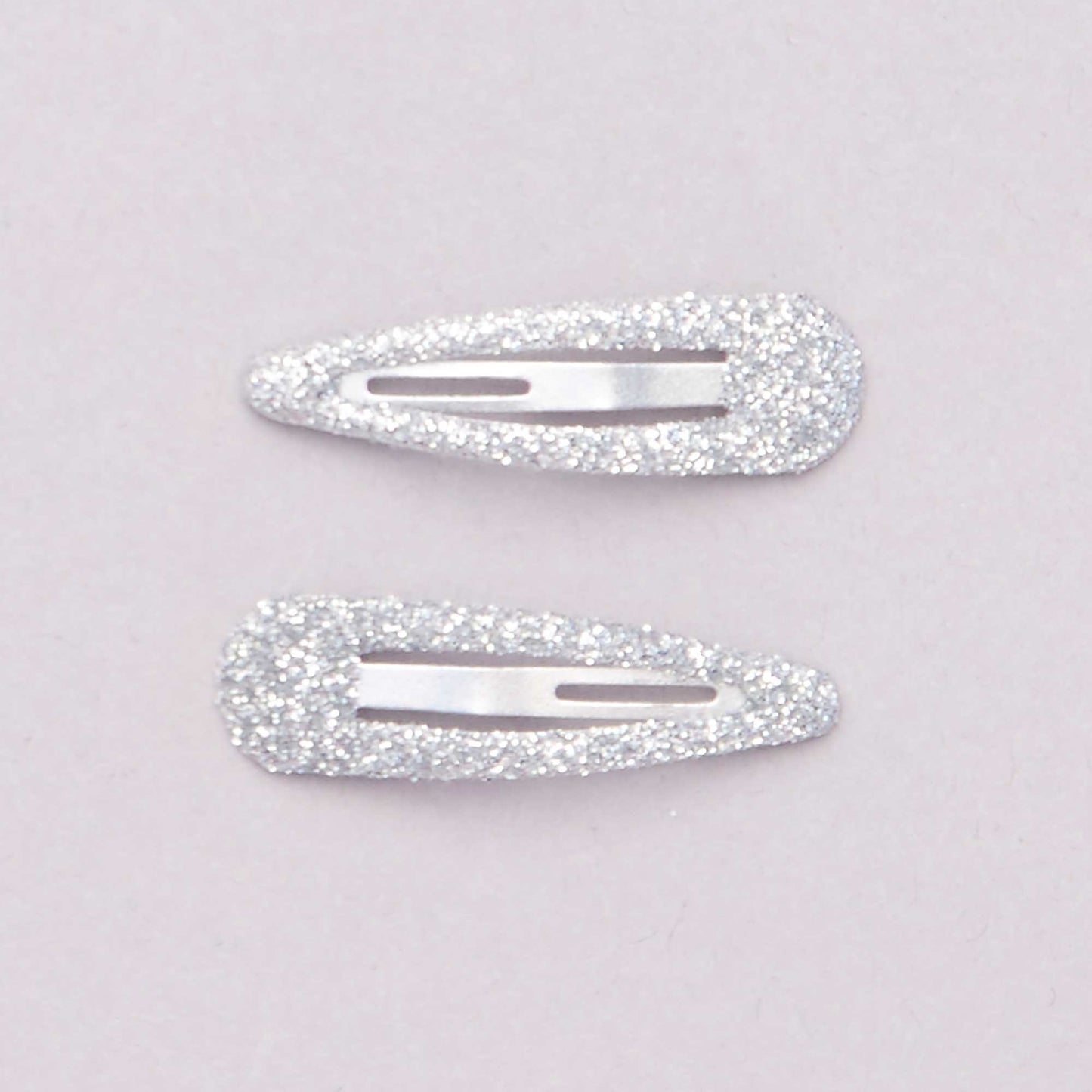 Lot de 6 pinces cheveux rose