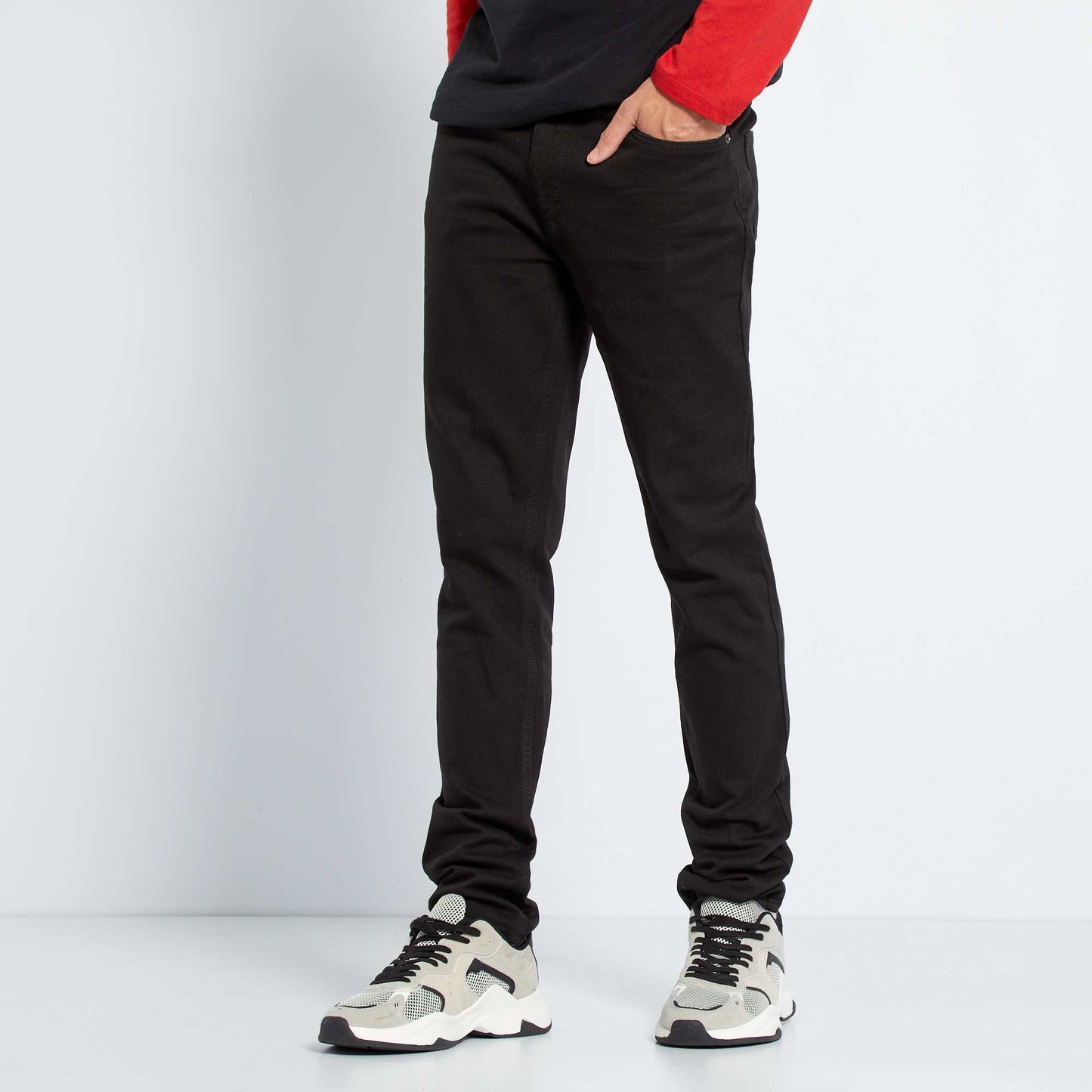 Jean slim stretch noir