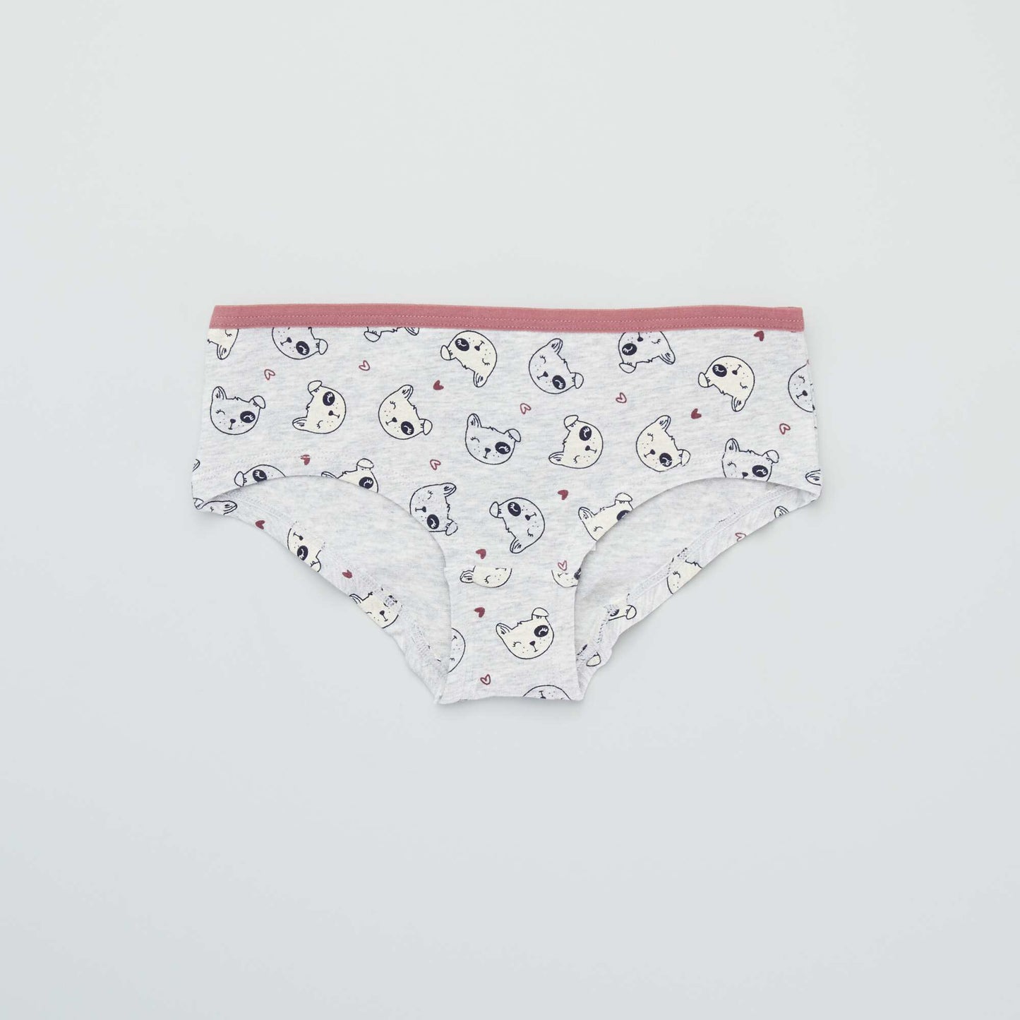 Lot de shorties Noir/gris/rouge