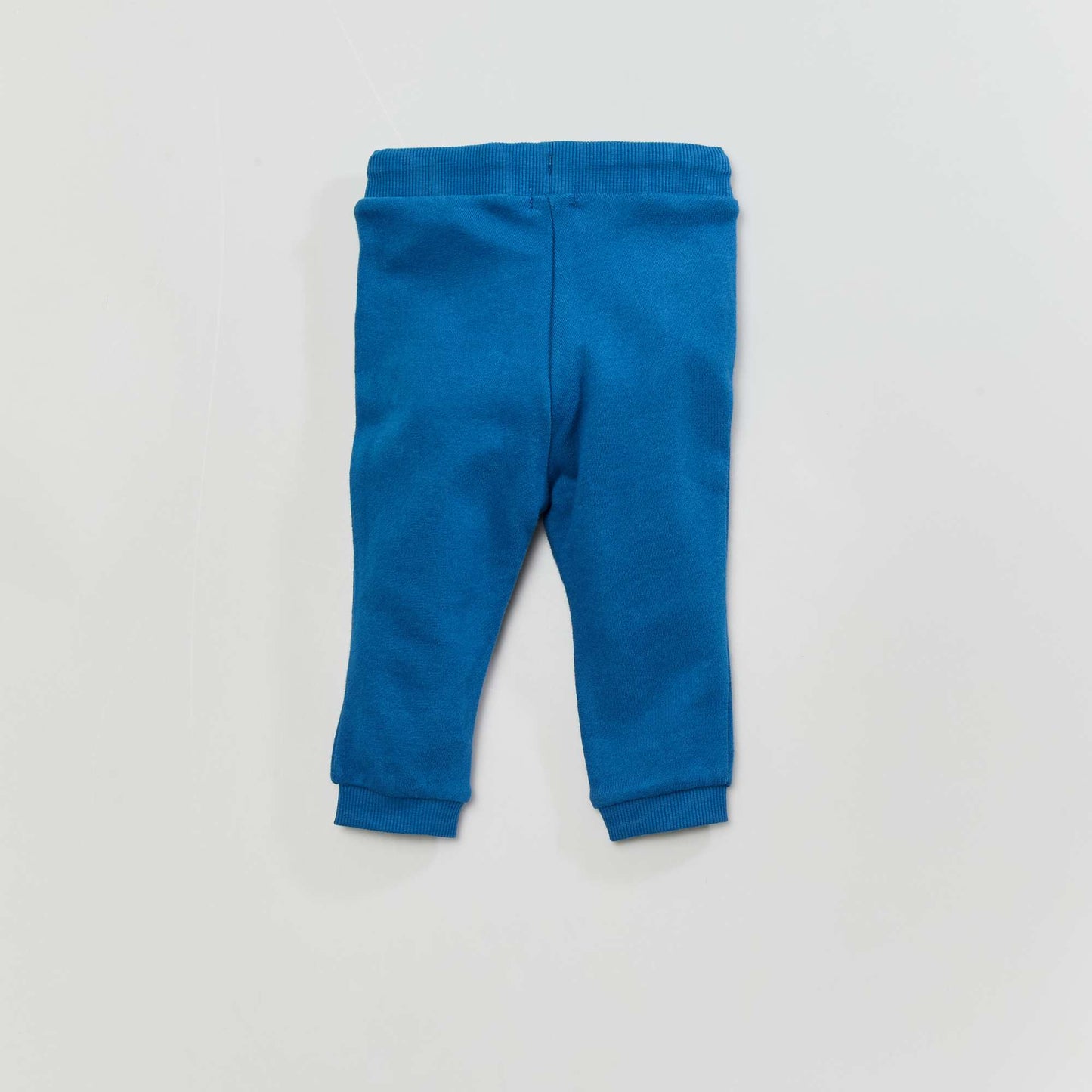 Pantalon de jogging en coton bleu fonc