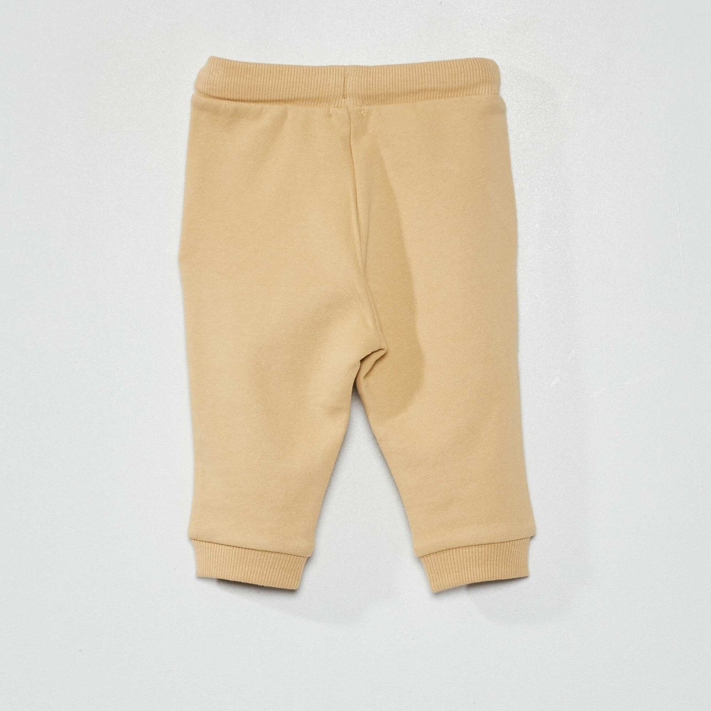 Pantalon de jogging en coton Beige