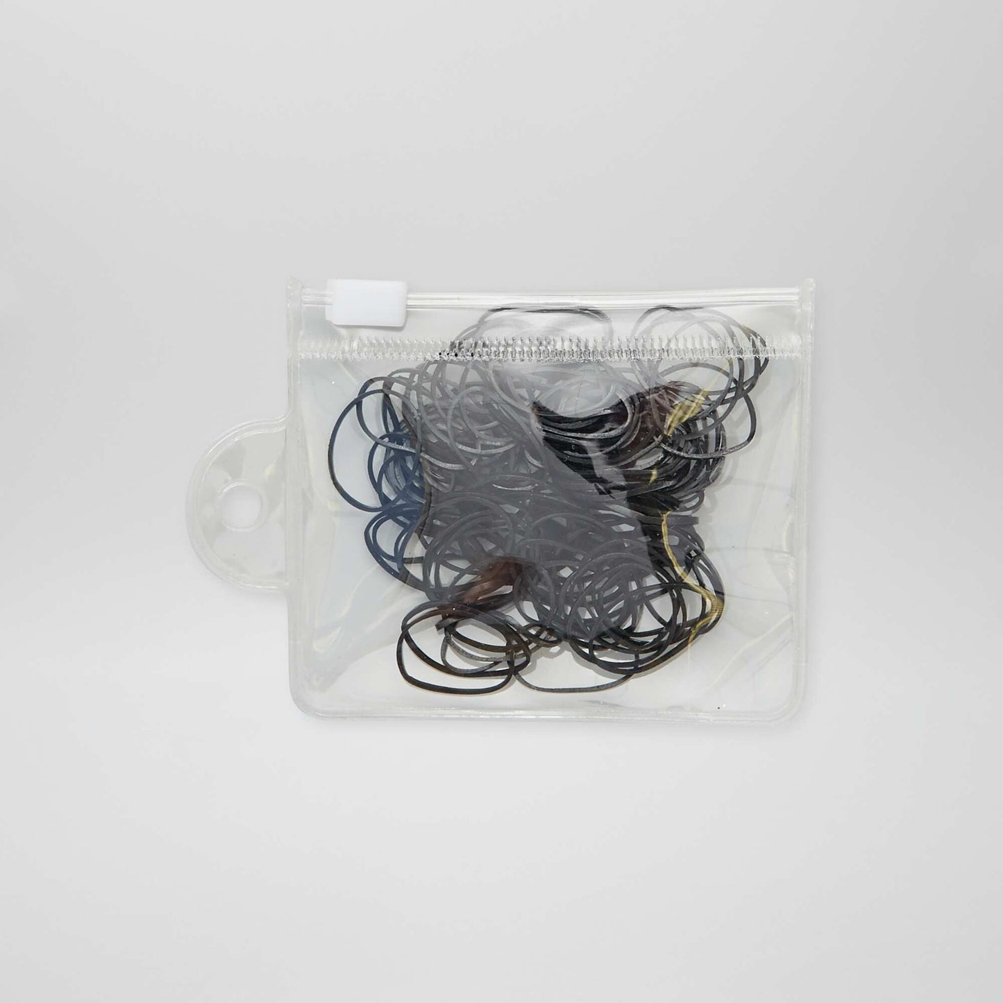 Lot de 100 lastiques color s Noir
