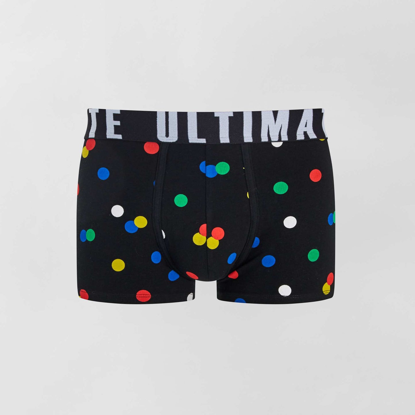 Lot de 3 boxers fantaisie bleu/jaune