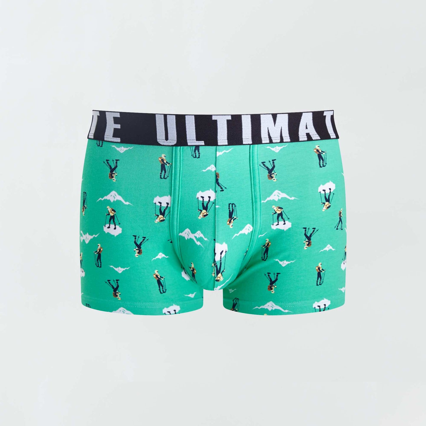 Lot de 3 boxers fantaisie BLANC