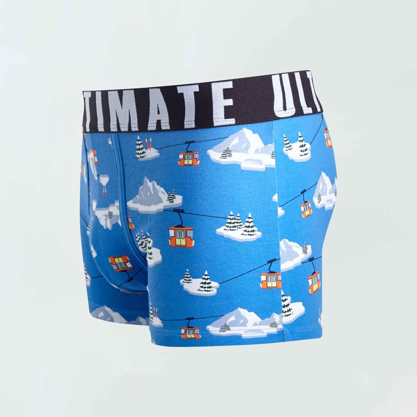 Lot de 3 boxers fantaisie BLANC