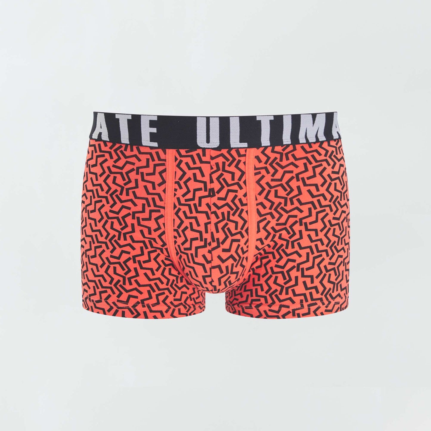 Lot de 3 boxers fantaisie Gris/orange