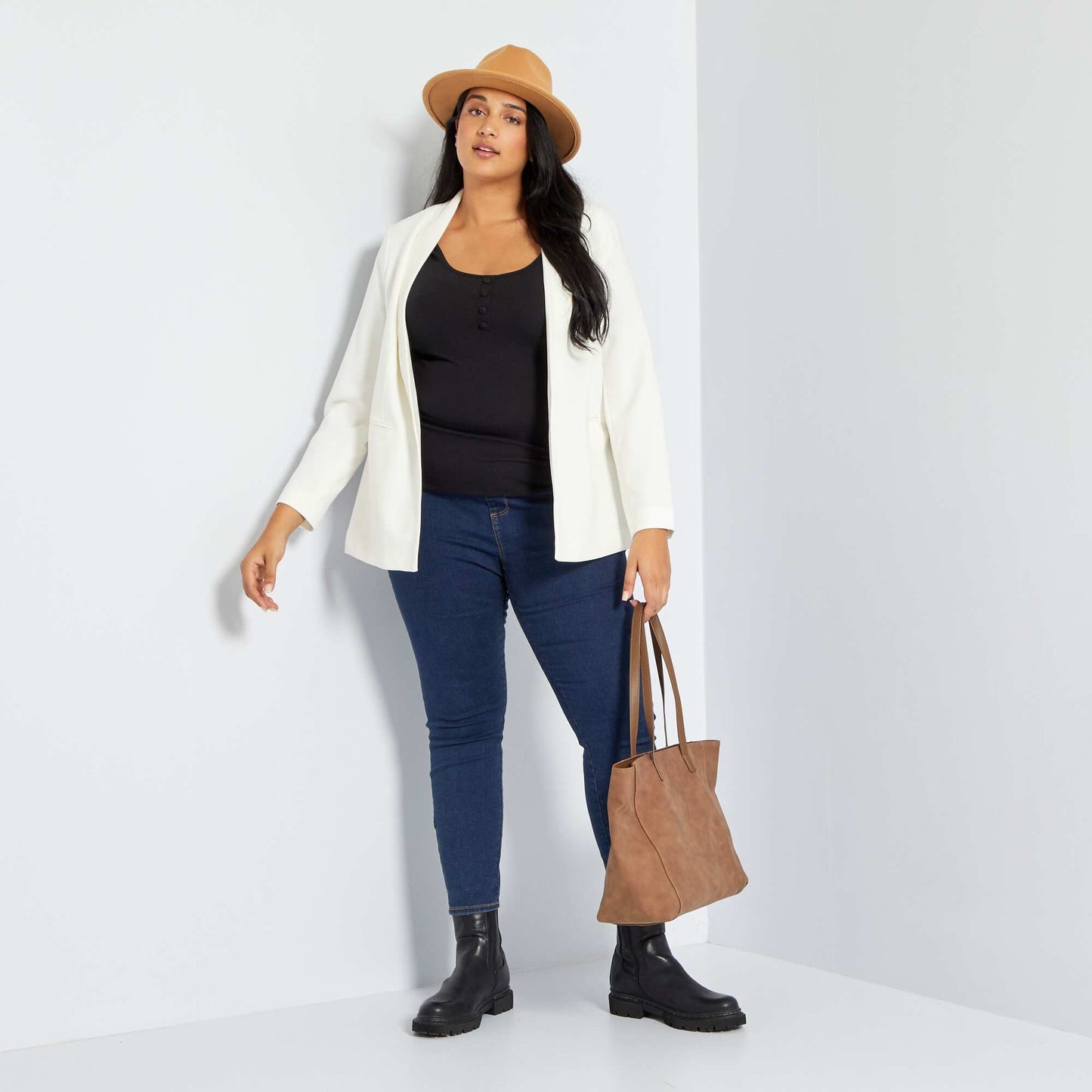 Jegging slim brut