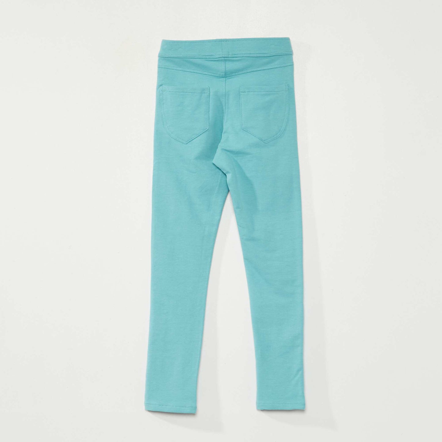 Jegging uni Bleu