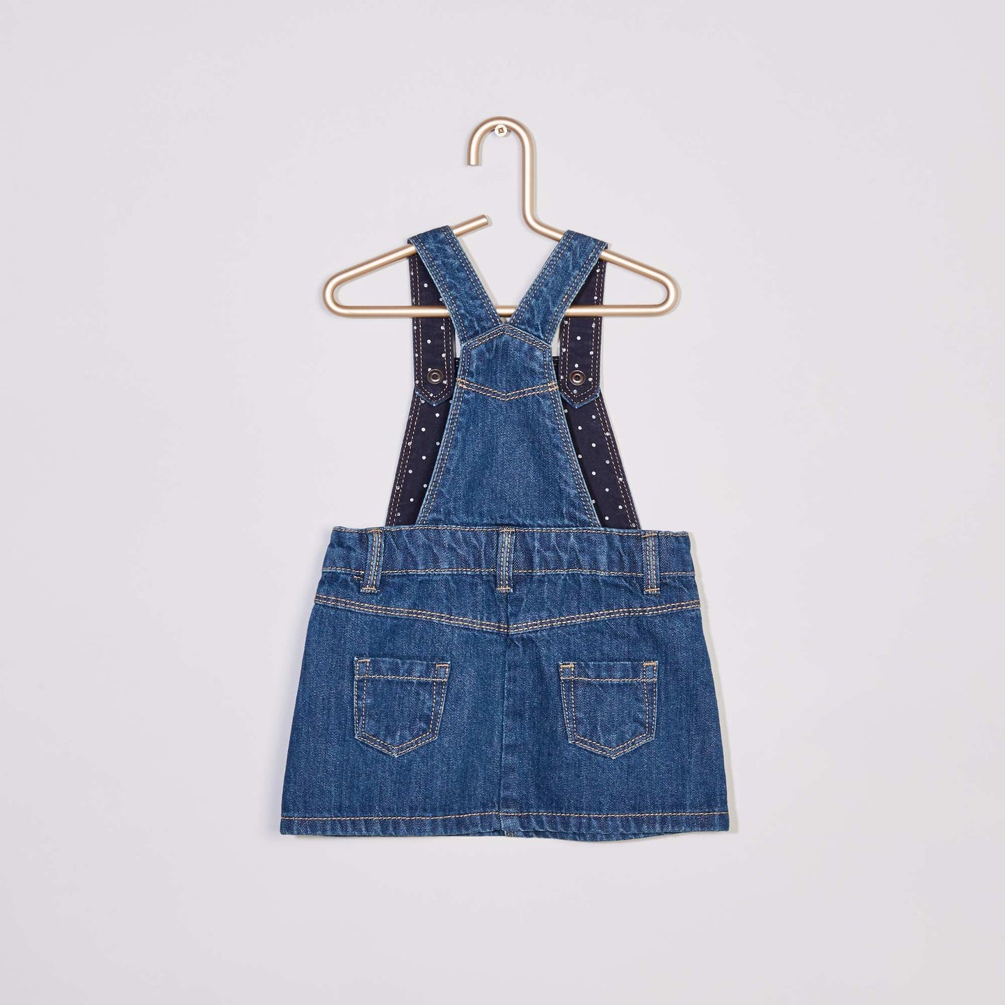 Robe salopette co-con ue denim
