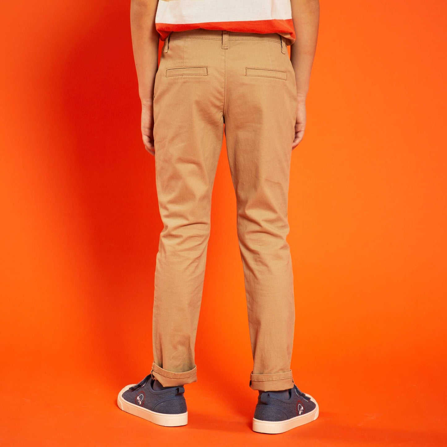 Pantalon chino Beige