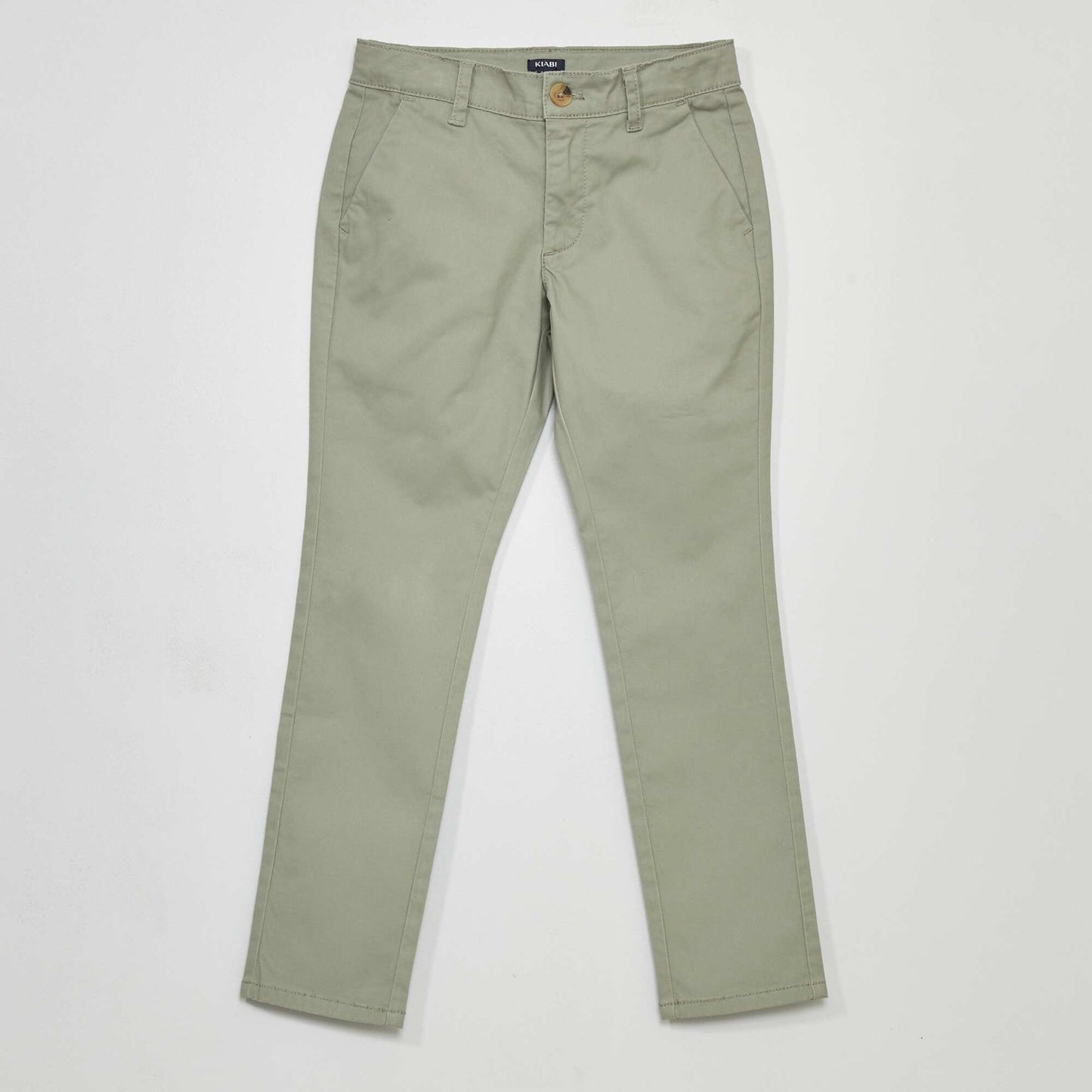 Pantalon chino kaki clair
