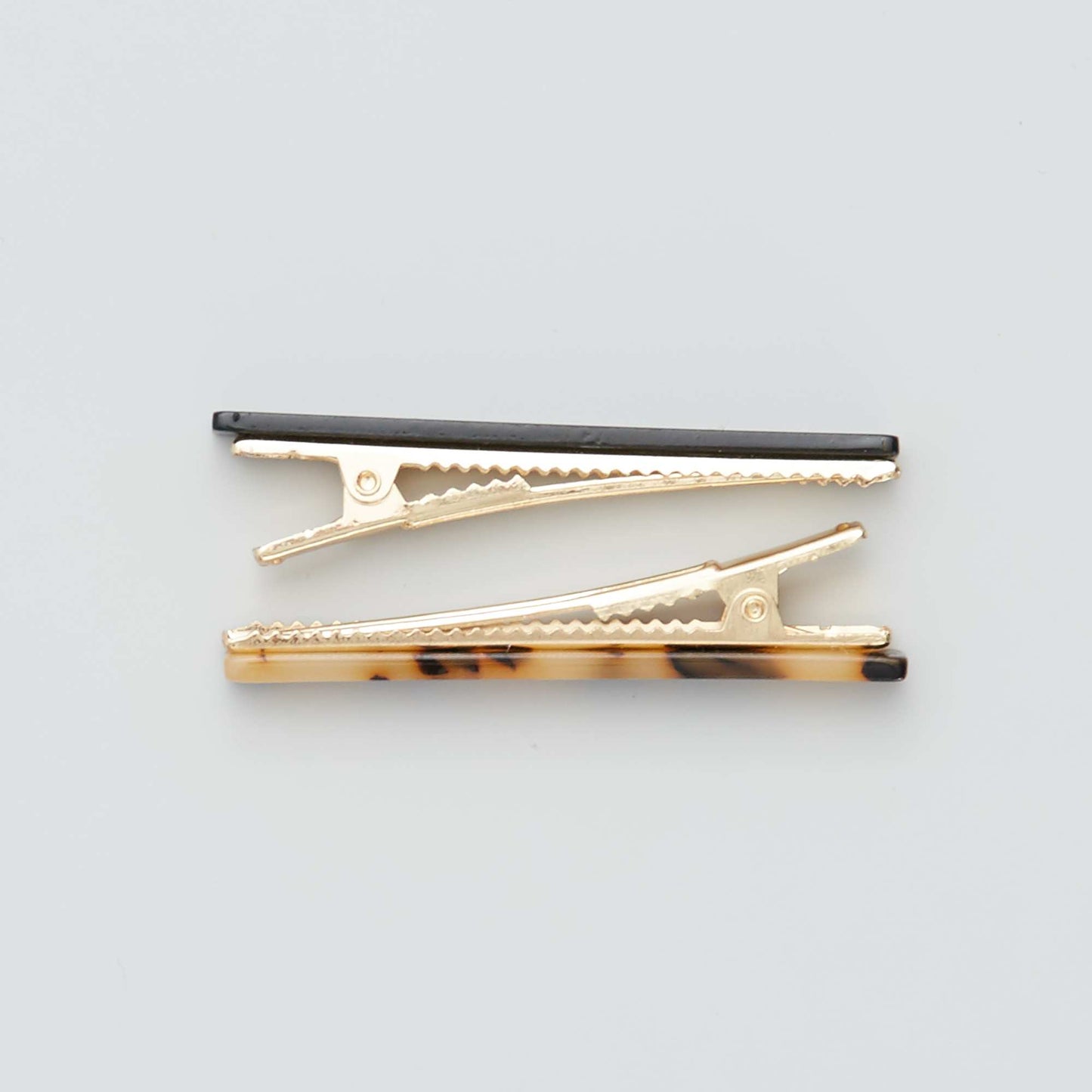Lot de 4 pinces crocodiles dor
