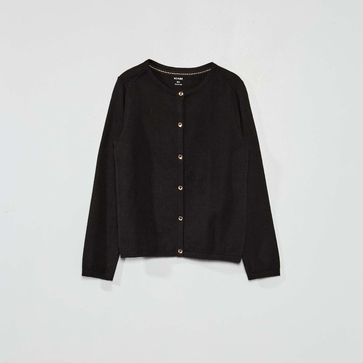 Gilet en maille fine noir