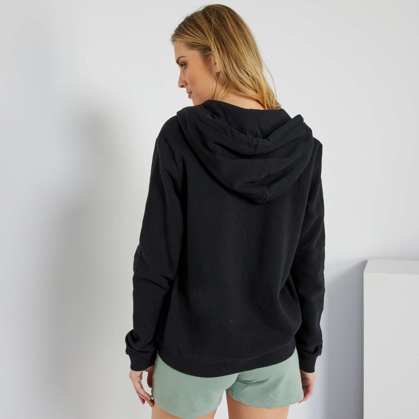 Sweat zipp noir
