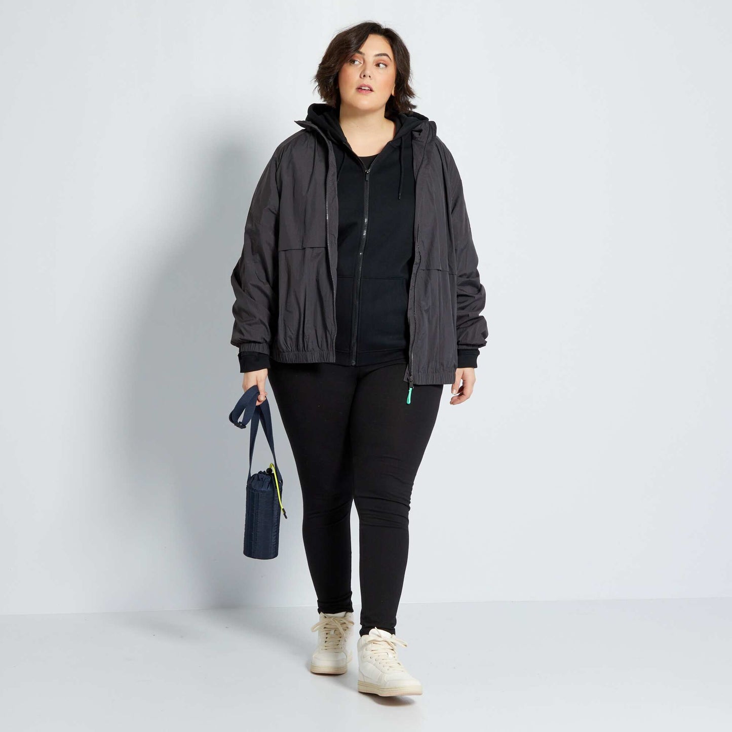 Sweat capuche noir