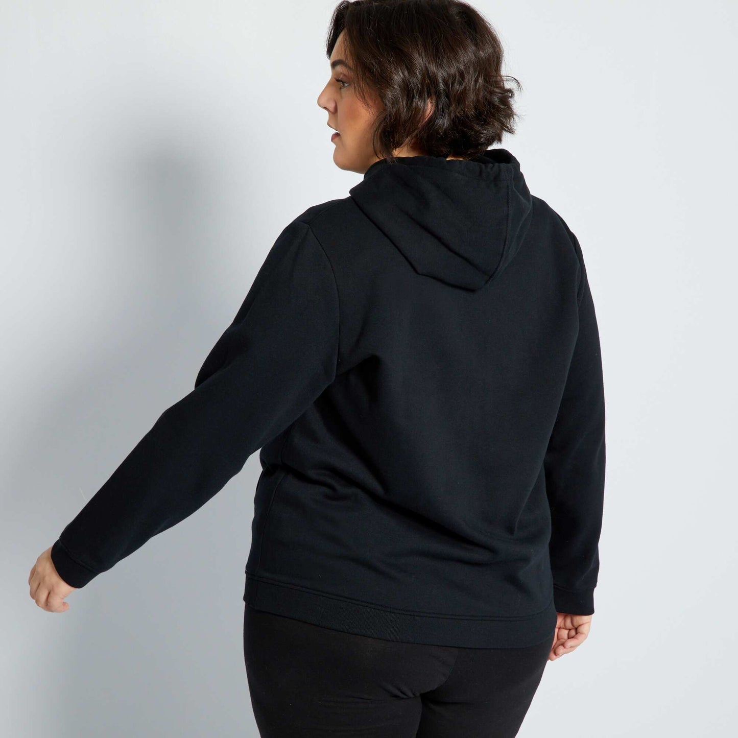 Sweat capuche noir