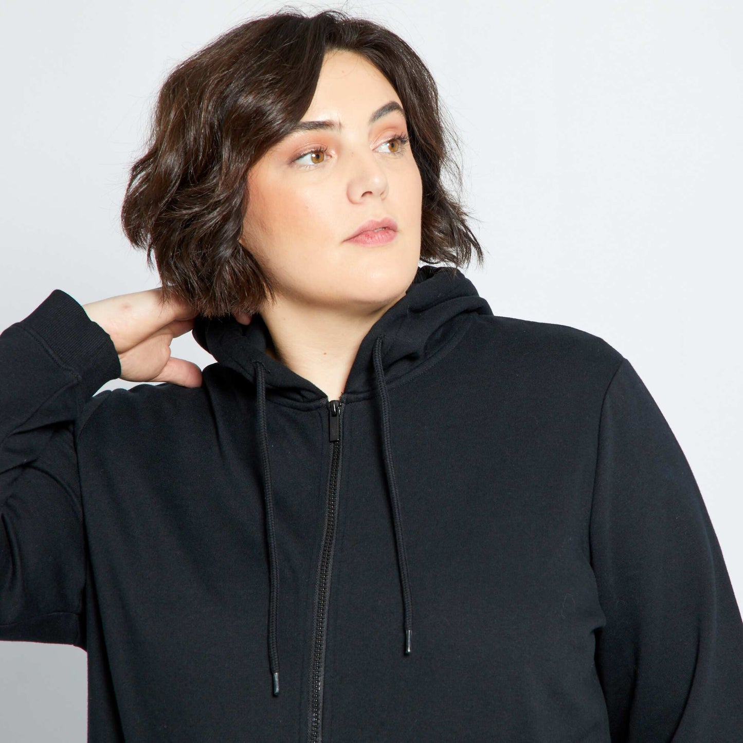 Sweat capuche noir