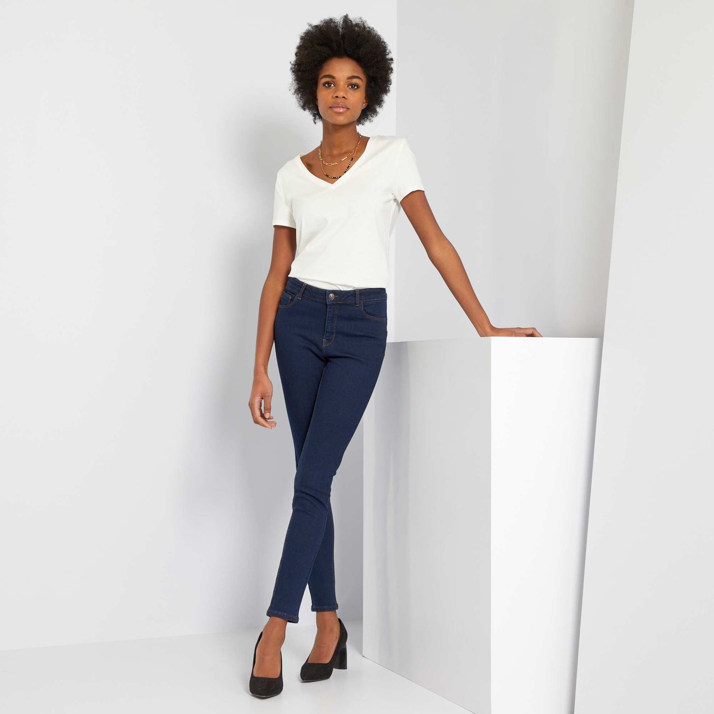 Jean skinny longueur US30 Rince
