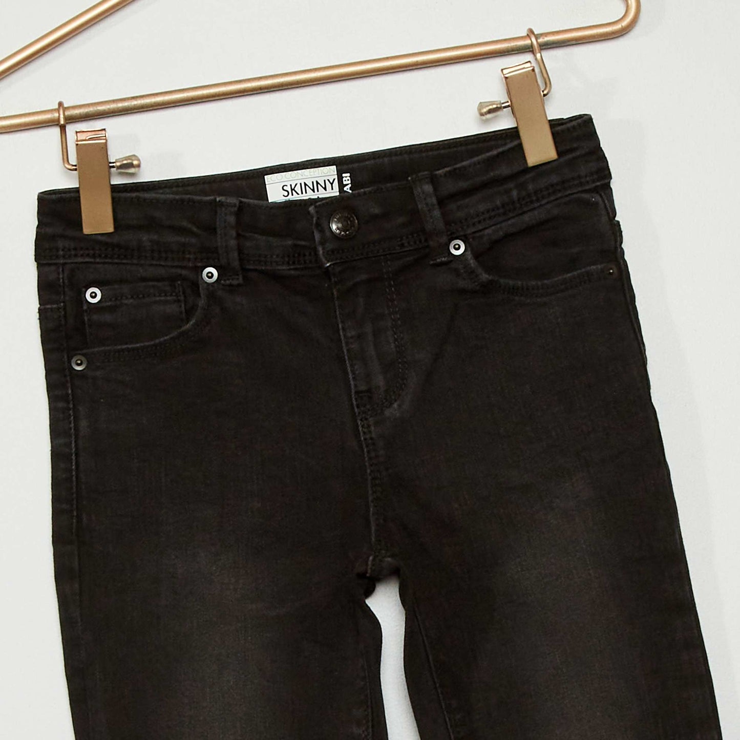 Jean skinny ' co-conception' Noir