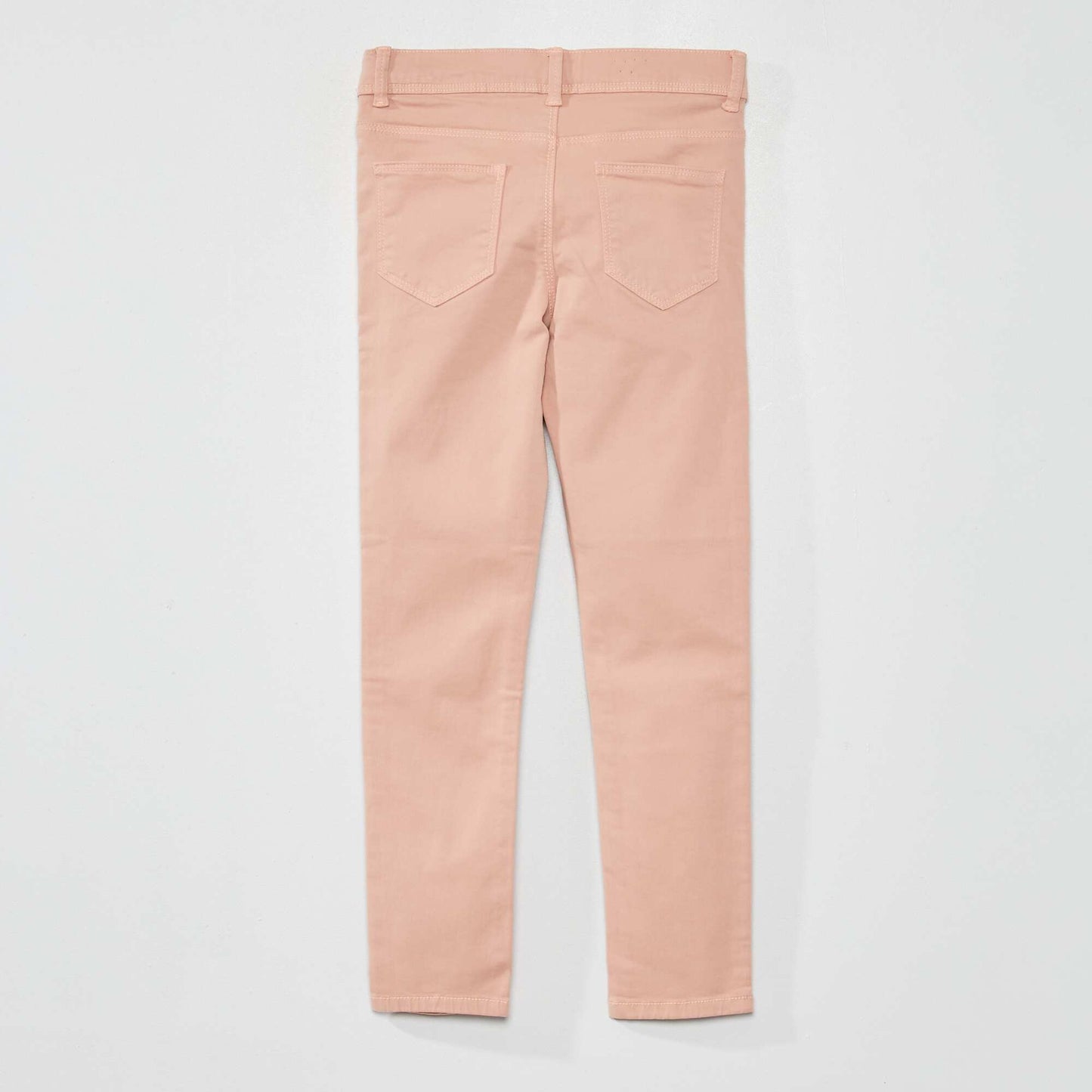 Jean skinny 5 poches rose