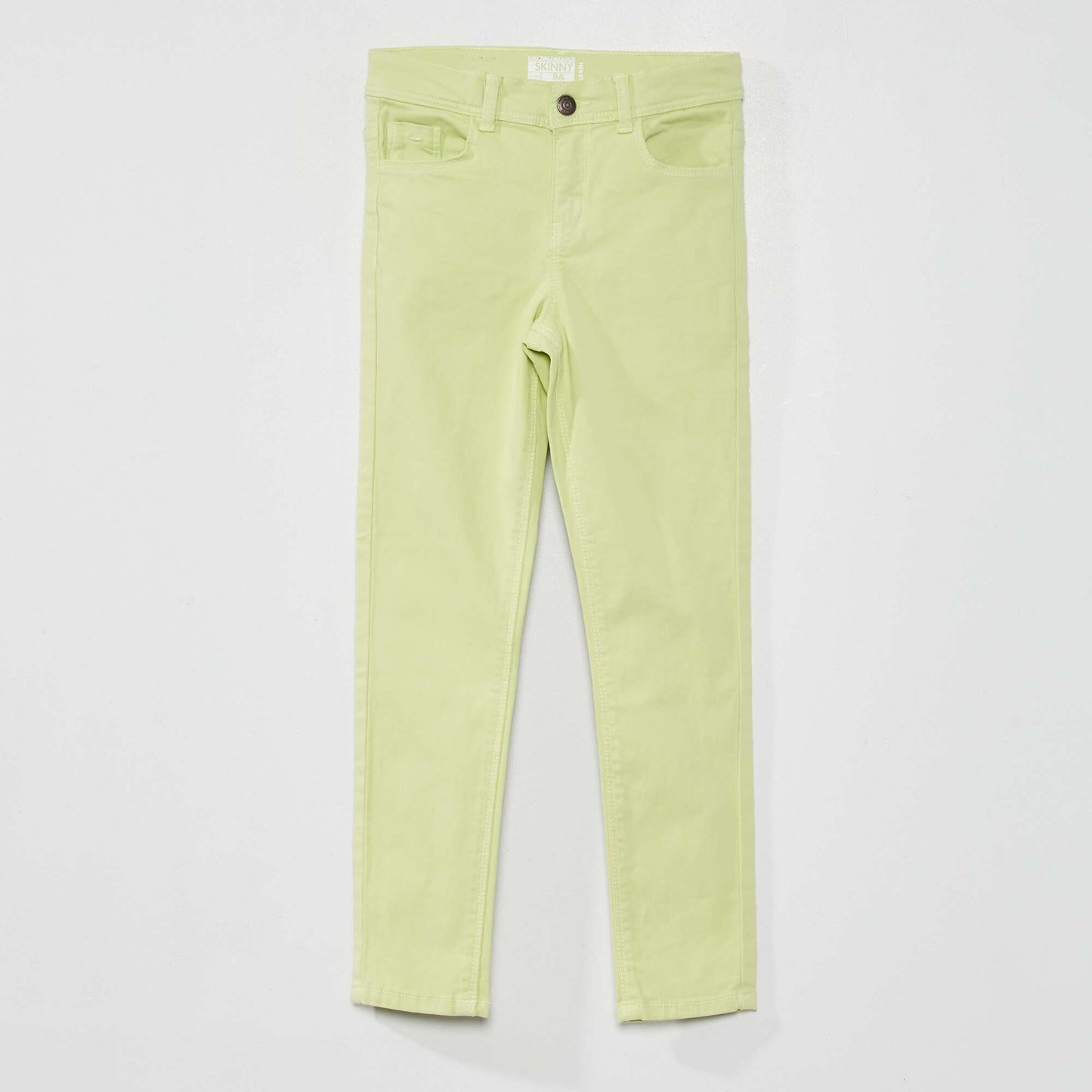 Jean skinny 5 poches Vert