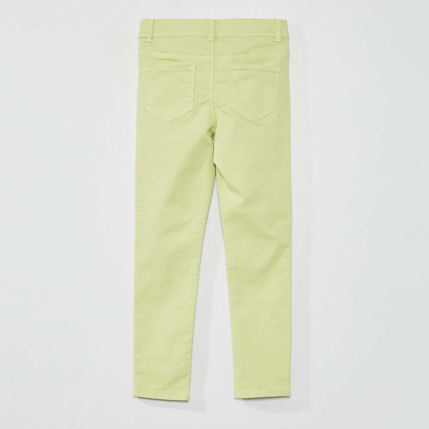 Jean skinny 5 poches Vert