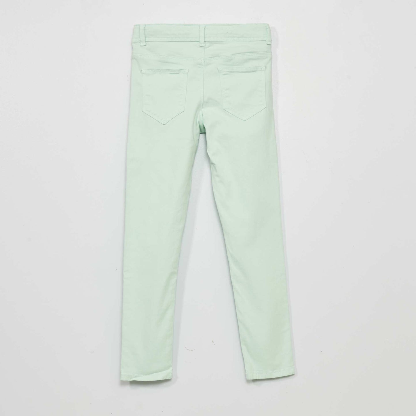 Jean skinny 5 poches VERT