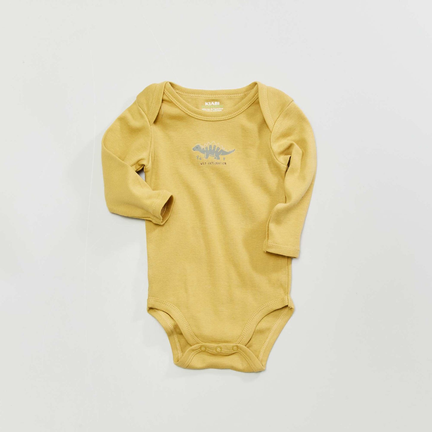 Lot de 3 bodies manches longues Jaune
