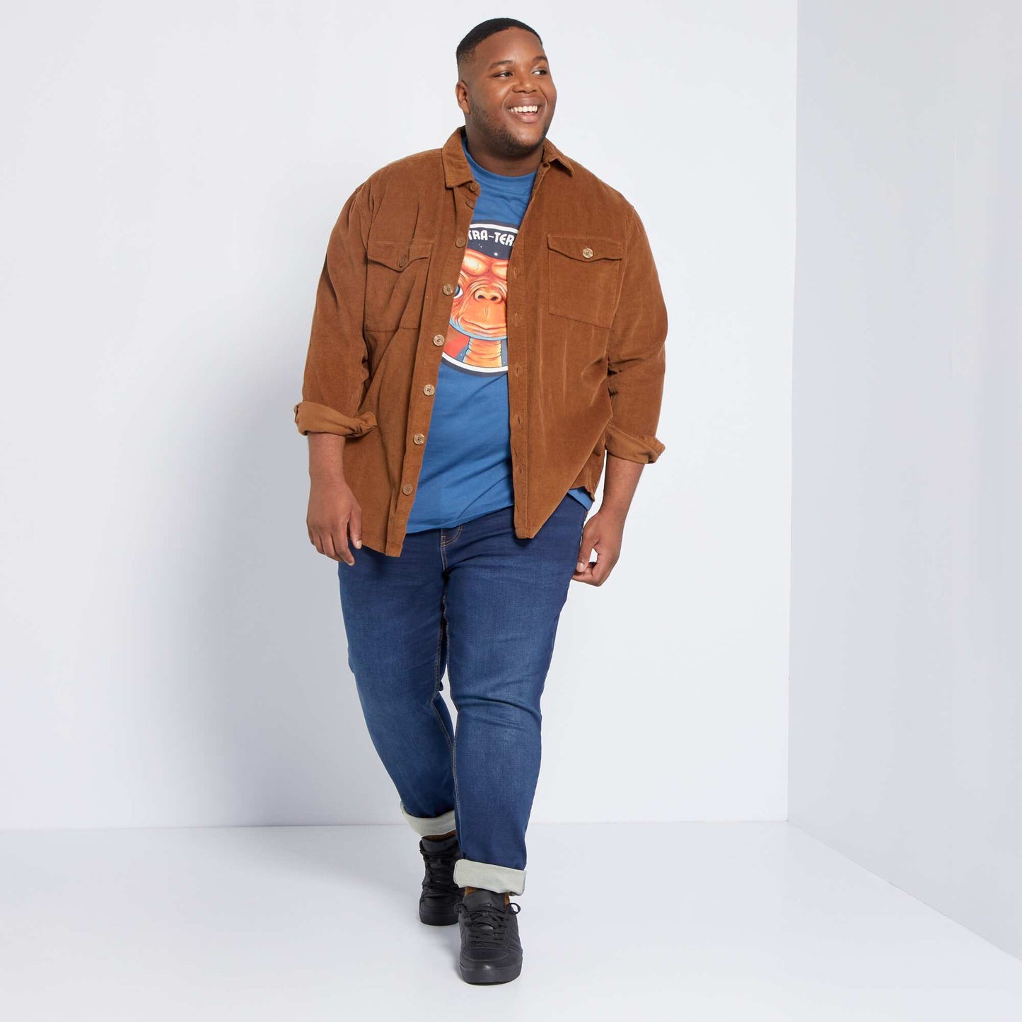 Jean slim stretch - L32 brut
