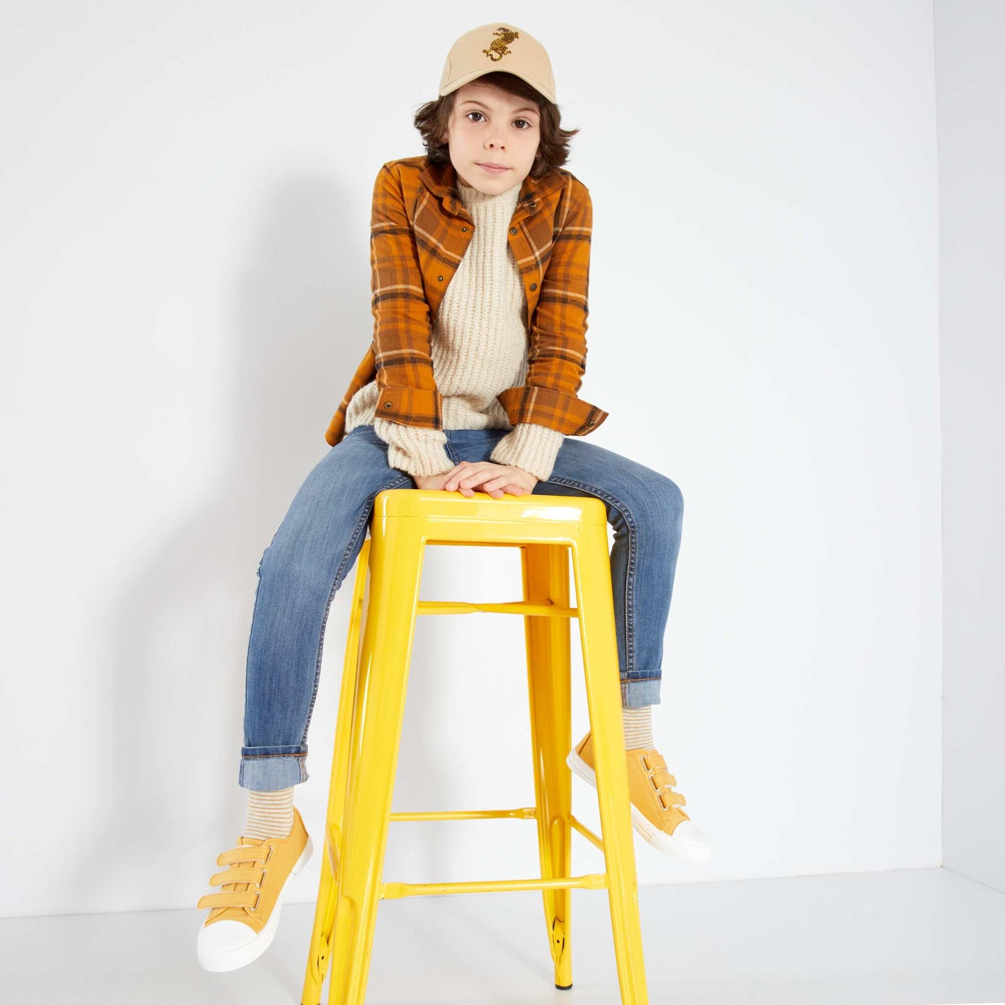 Jean skinny stretch r sistant bleu brut