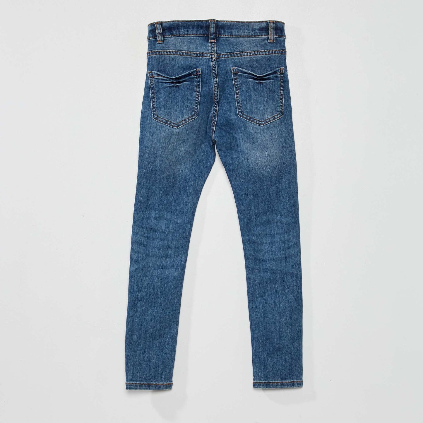 Jean skinny stretch r sistant bleu brut