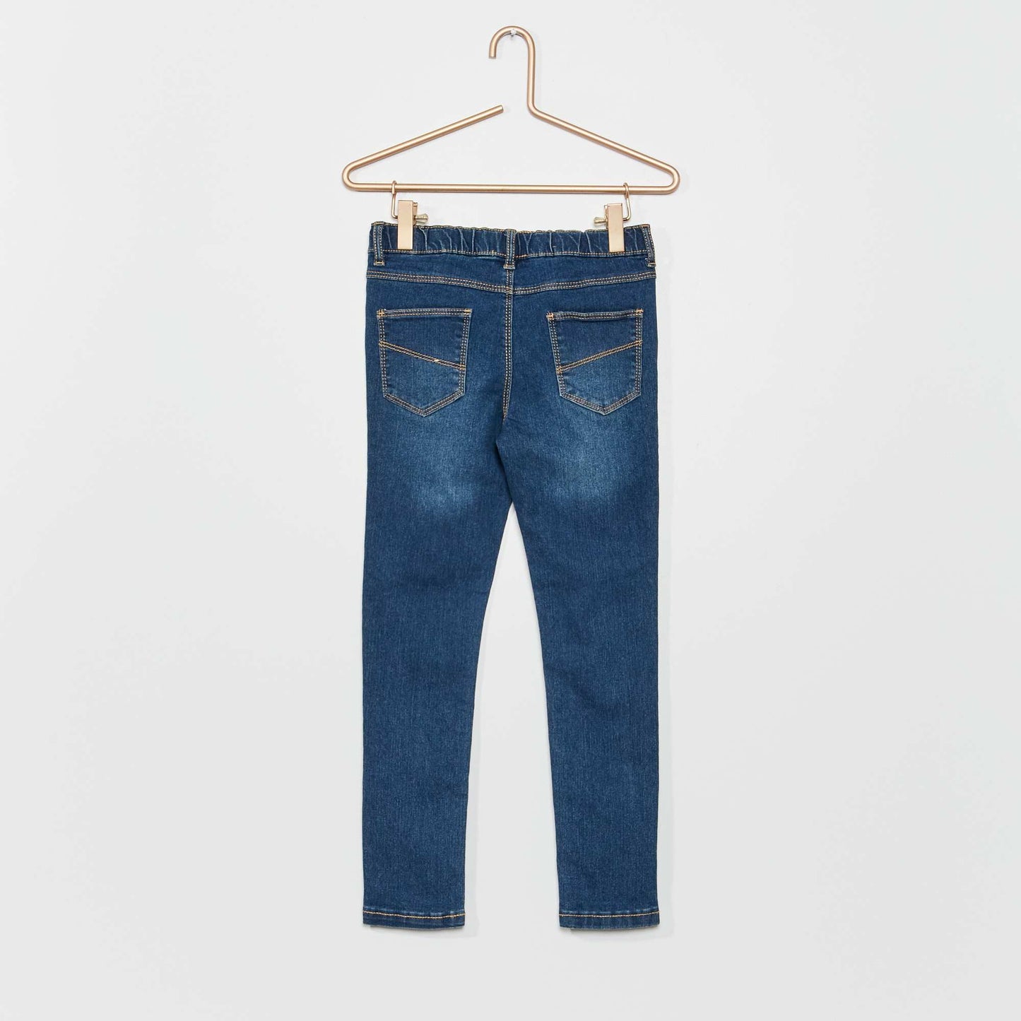 Jegging stretch Bleu brut