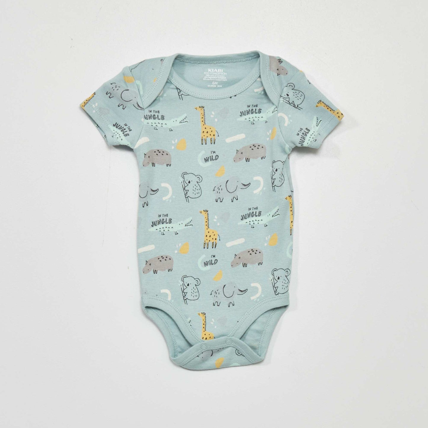 Lot de 3 bodies BLEU