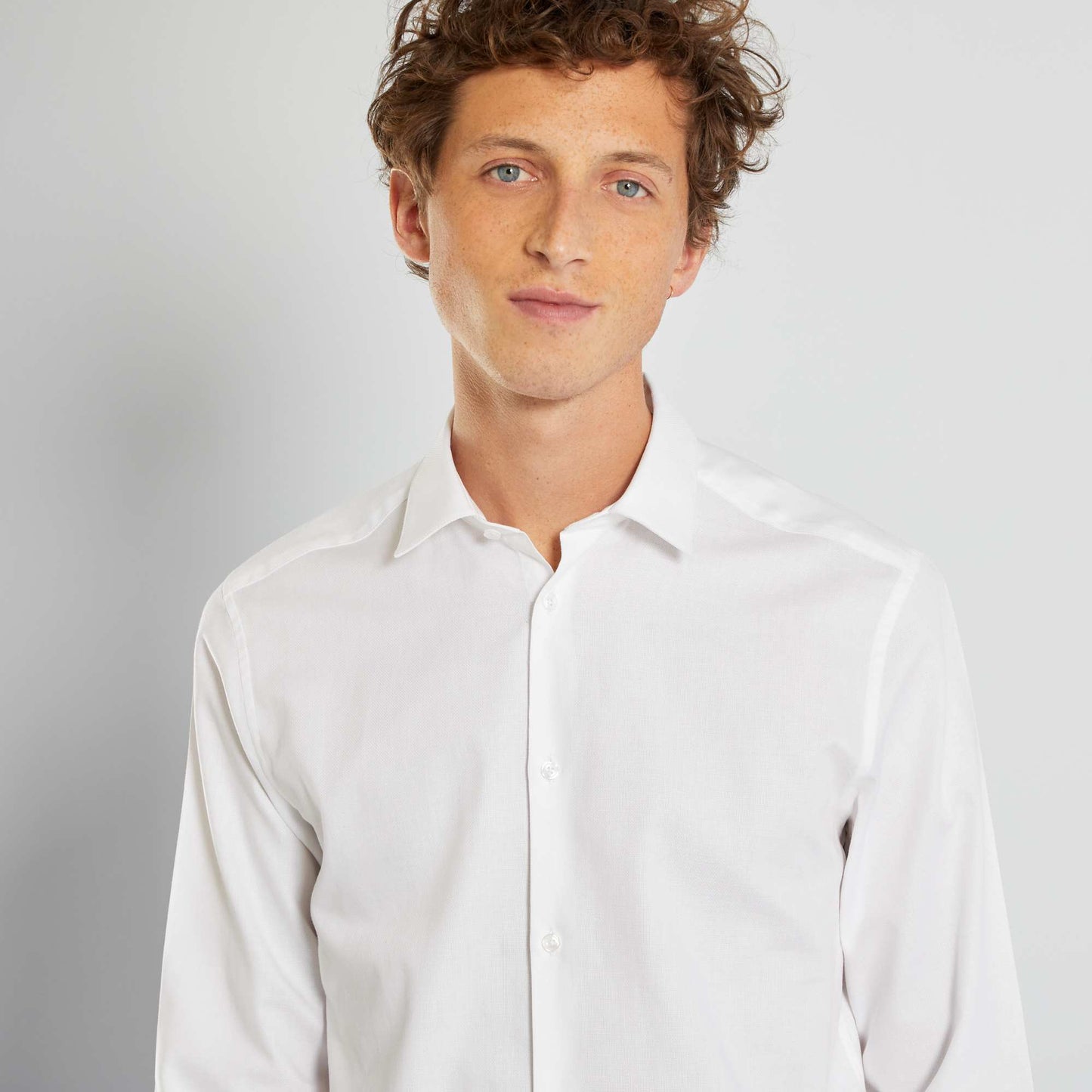 Chemise en oxford blanc
