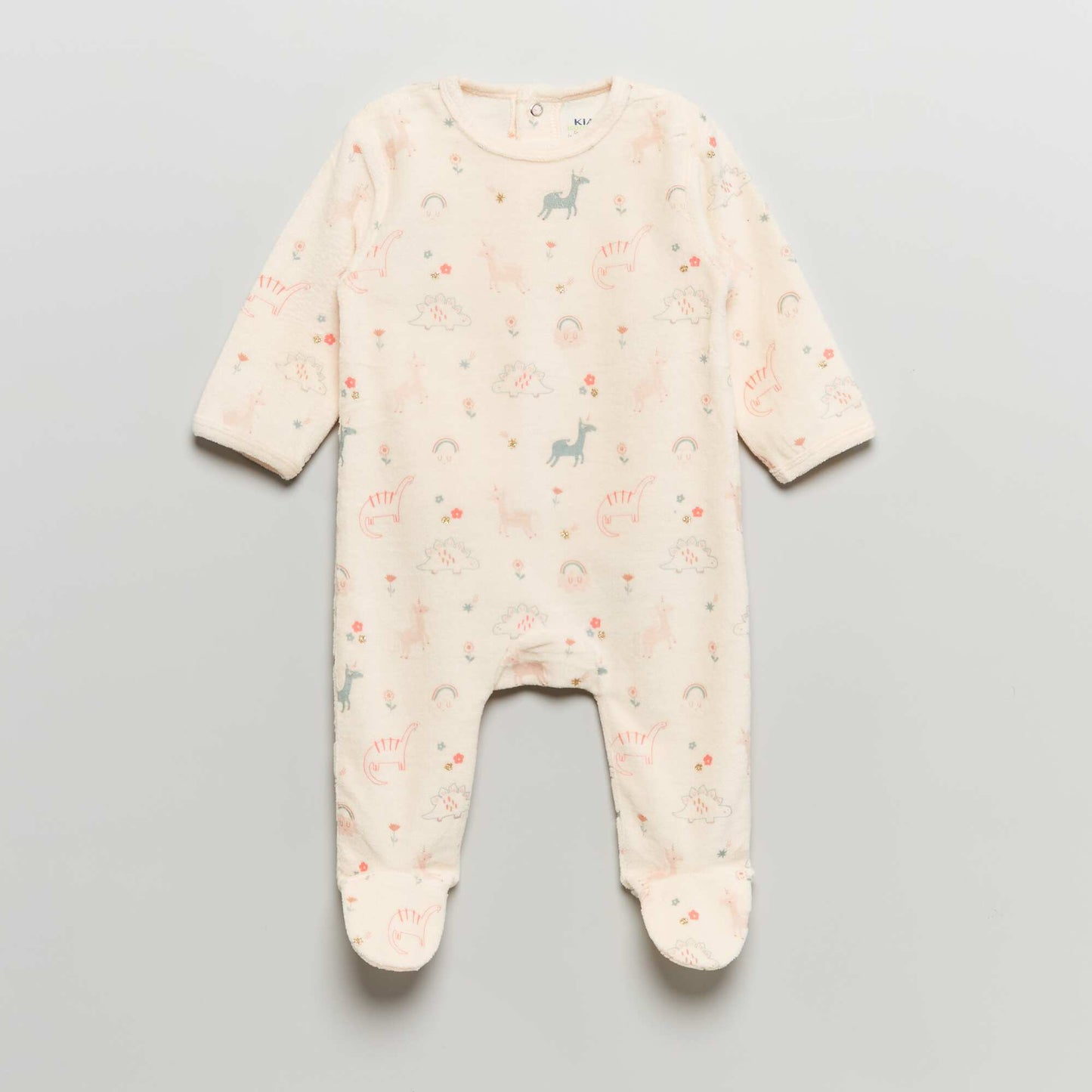 Pyjama en velours Rose clair