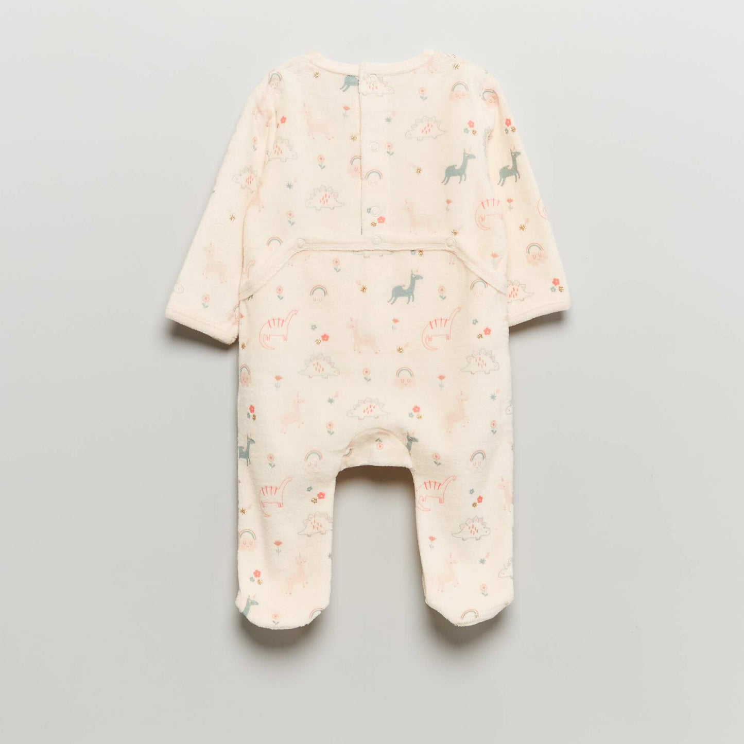 Pyjama en velours Rose clair