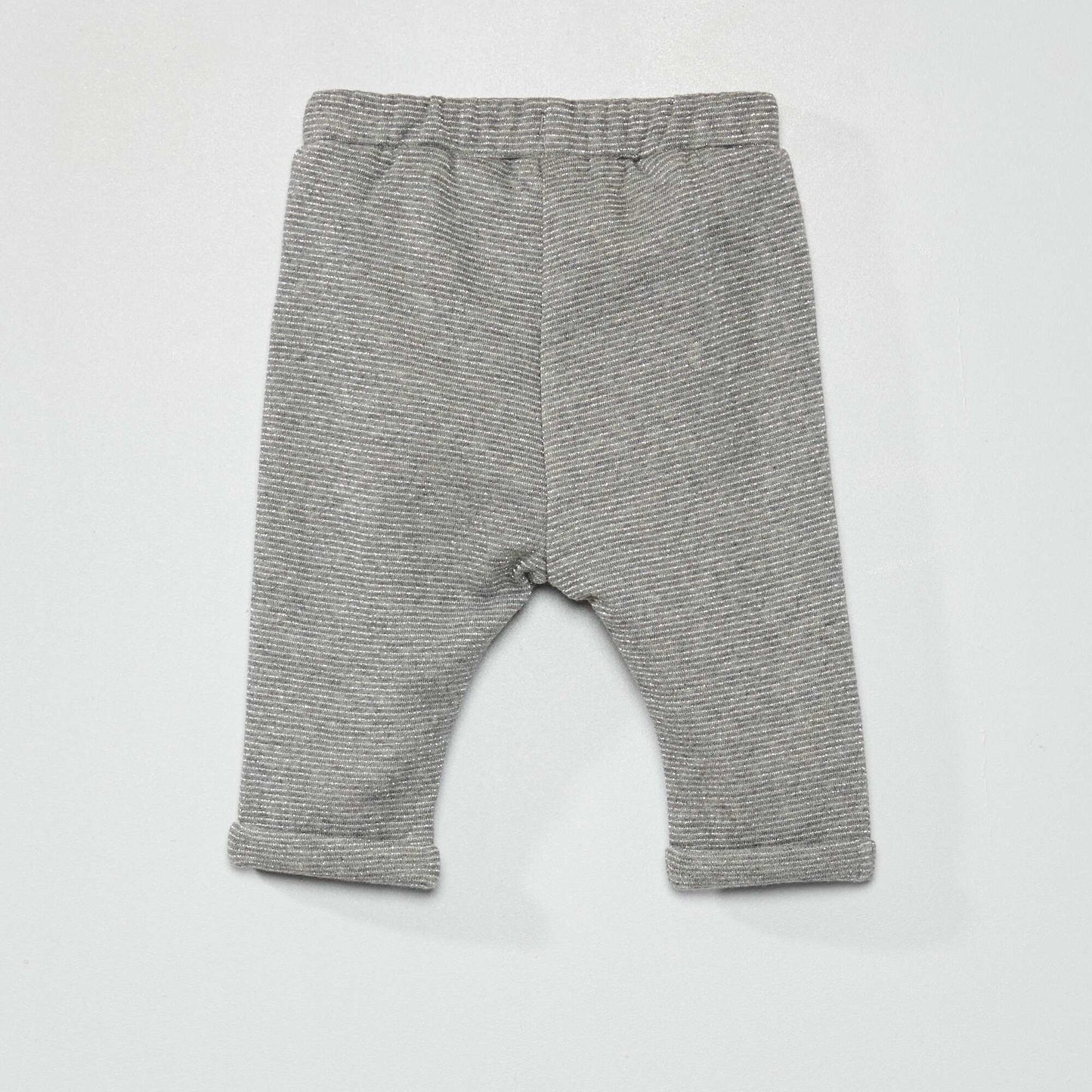 Pantalon sarouel imprim gris ray